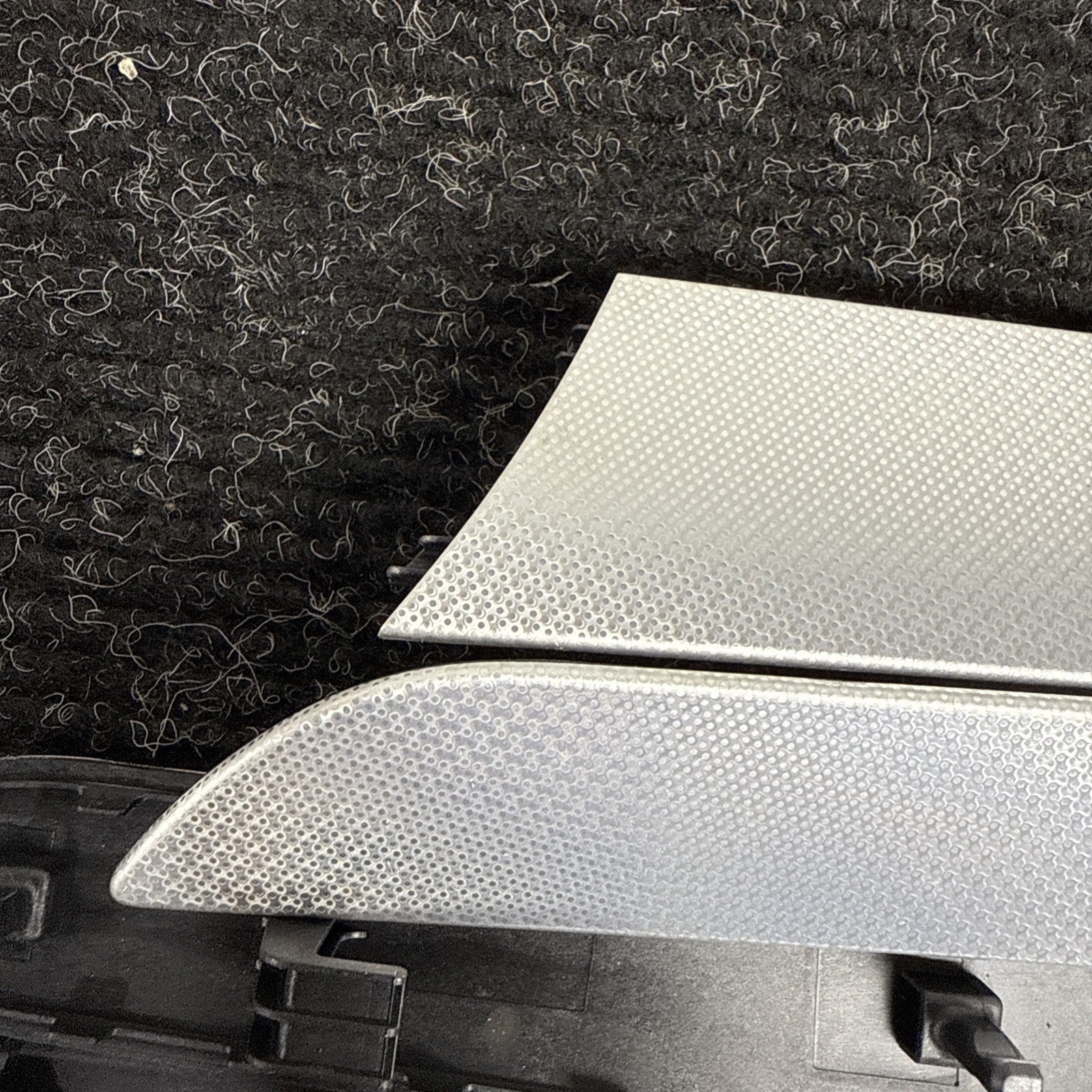 ☑️ 2013 AUDI A4 B8 8K DASH DOOR CONSOLE FISH SCALE ALUMINUM TRIM SET OEM