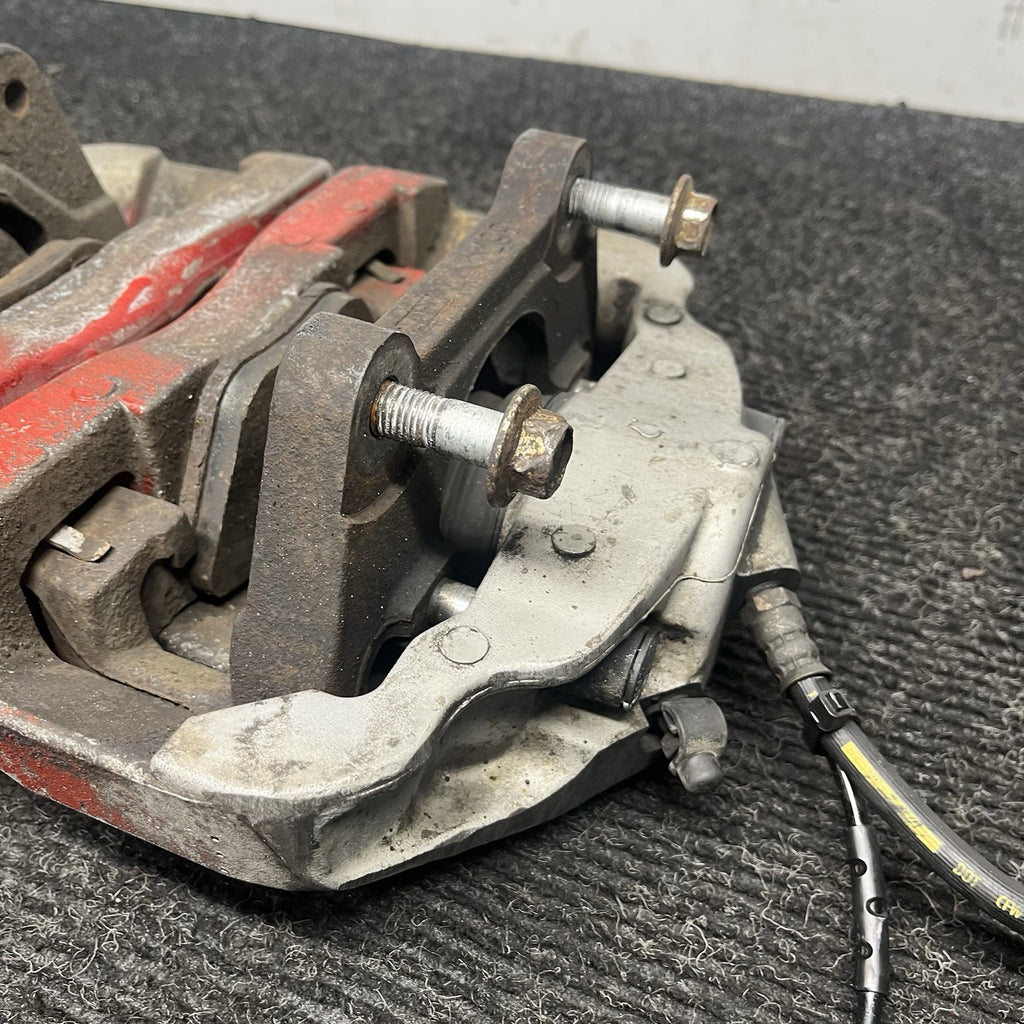 ☑️ 06-11 E90 E91 E92 E93 E84 335 Z4 BMW 335i Front Brake Caliper Set OEM