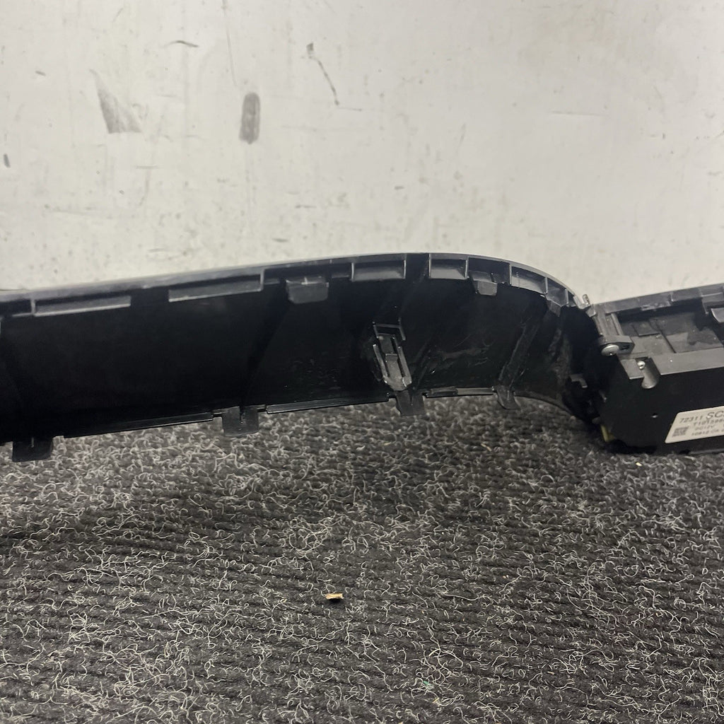 ☑️ 11-14 SUBARU WRX STI OEM DARK GRAY CENTER DASH TRIM W/ HVAC CONTROLS RH VENT