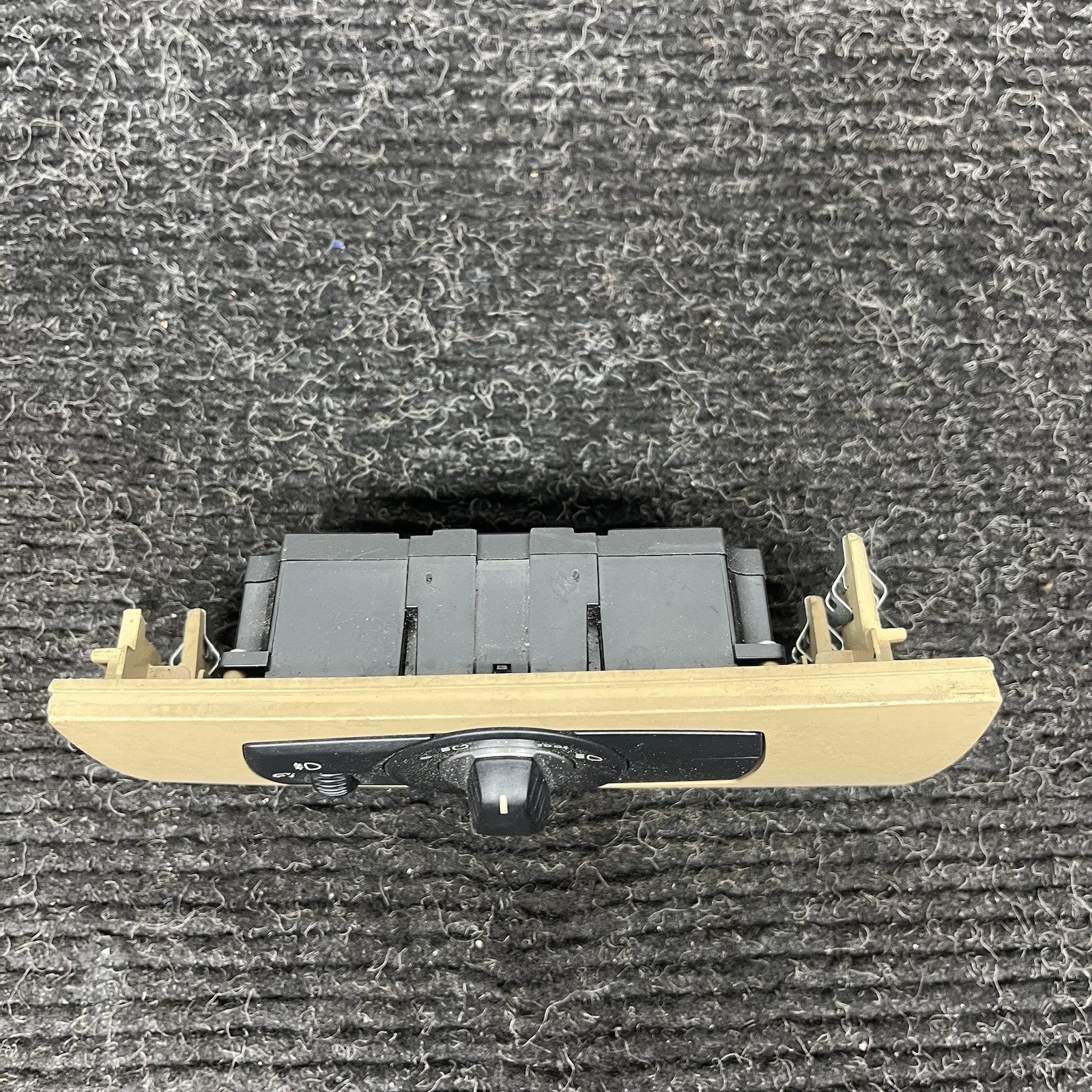 ☑️ 07-13 OEM BMW E92 E93 328 335 Headlight Switch Control Panel Light Tan