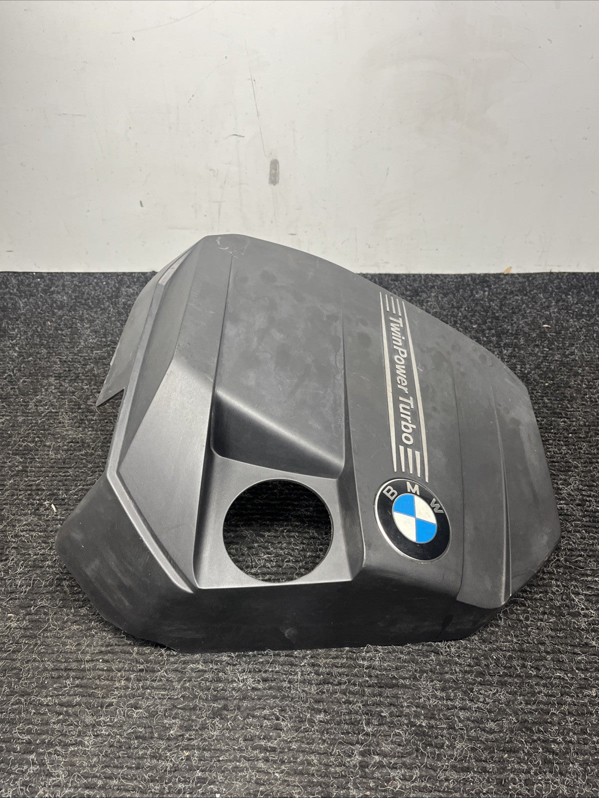 ☑️ 11-13 BMW 335i 135i E90 E92 E93 E82 N55 Engine Cover Trim Panel OEM 7589037