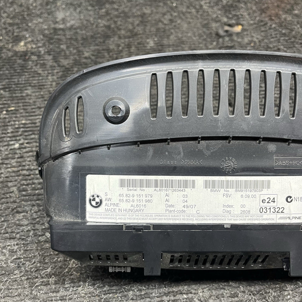 ☑️ 2008-2013 BMW M3 E92 E93 E90 NAVIGATION RADIO SCREEN MONITOR DISPLAY 9151979