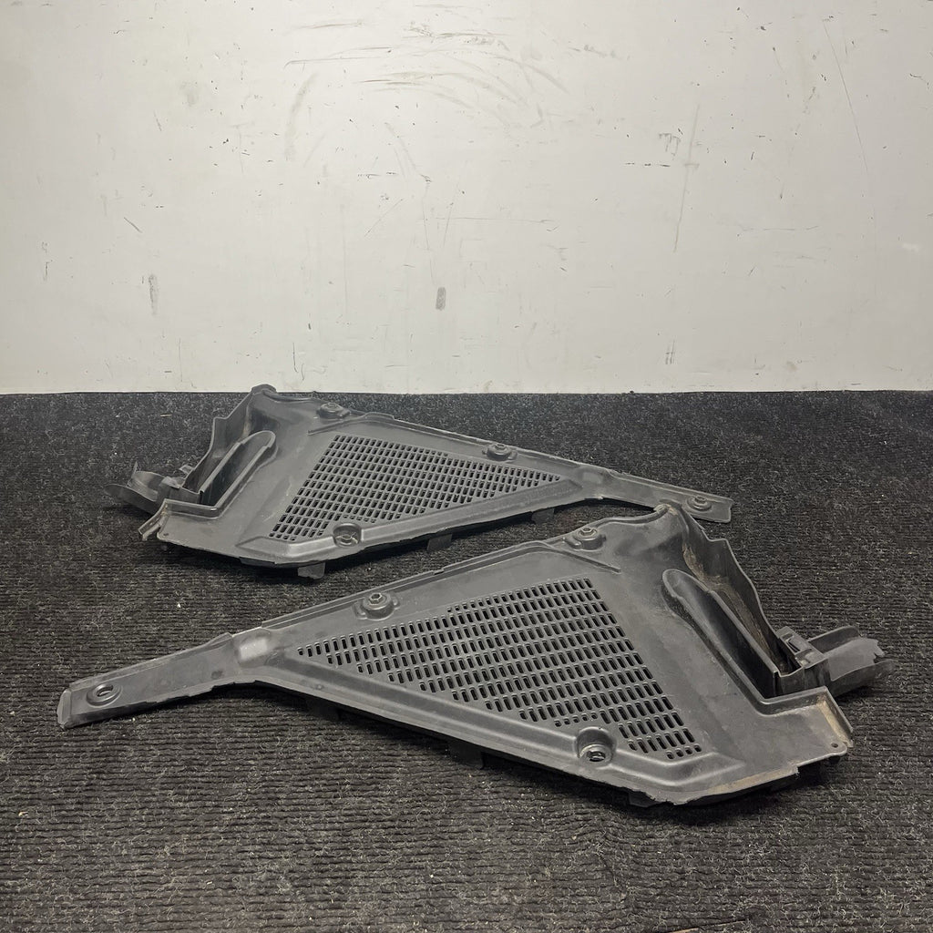 ☑️ 07-14 BMW E70 E71 X5 X6 Left Right AC Air Cabin Filter Housing Cover Set OEM