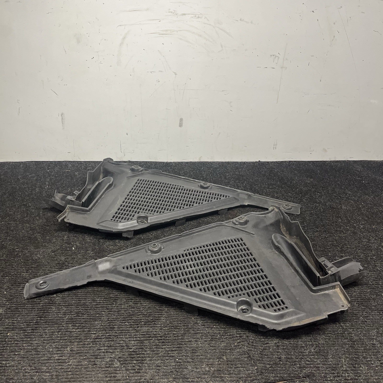 ☑️ 07-14 BMW E70 E71 X5 X6 Left Right AC Air Cabin Filter Housing Cover Set OEM