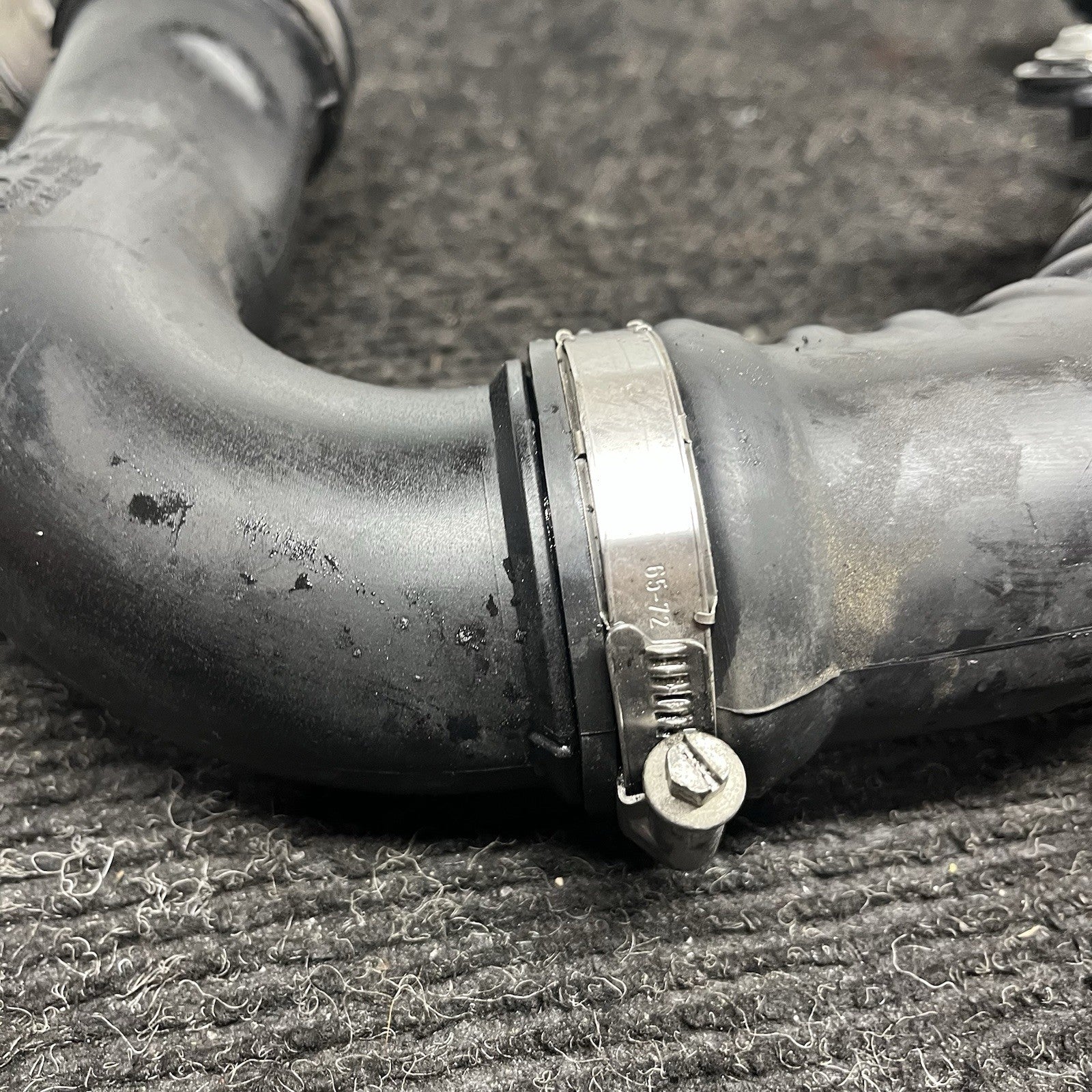 ☑️ BMW 07-10 E90 E92 E82 N54 Air Intake Charge Induction Charge Pipe Tract OEM