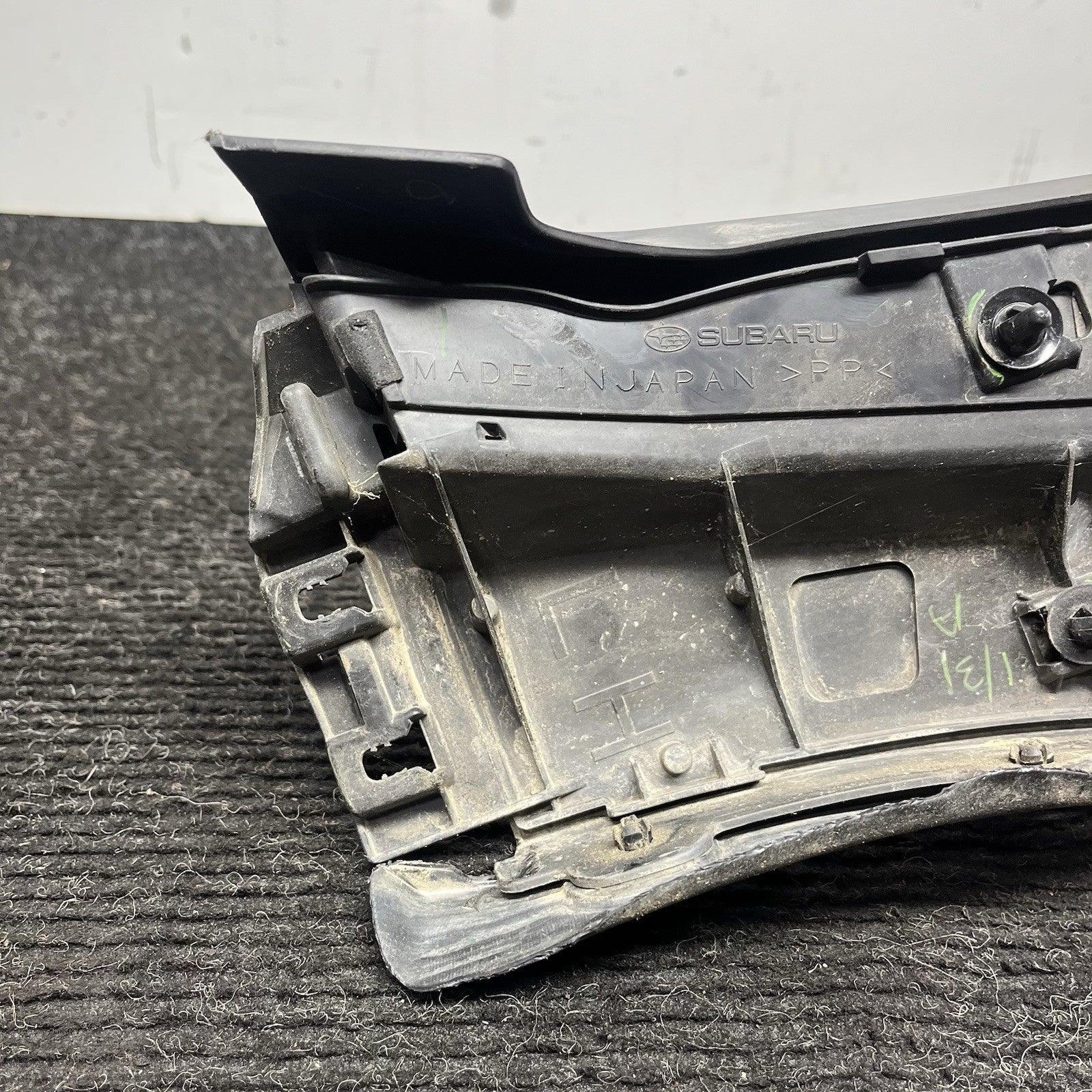 ☑️ 15-21 SUBARU WRX FRONT DRIVER LEFT FENDER VENT TRIM GARNISH COVER