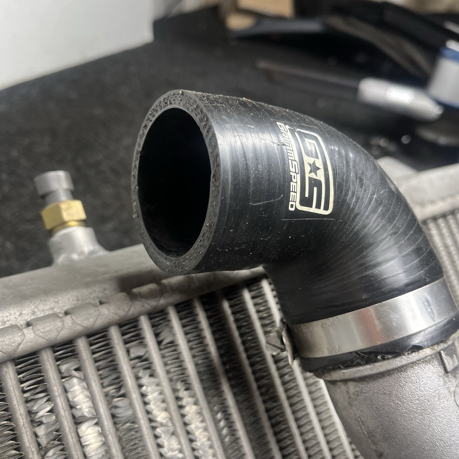 ☑️ 2008-2014 Subaru WRX STI Top Mount Intercooler TMIC OEM 08-14 NOTE
