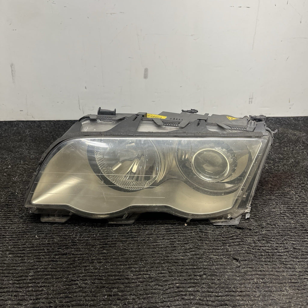 ☑️ 1999-2001 BMW 330i E46 Sedan Left Halogen Headlight 63126902753 OEM NOTE