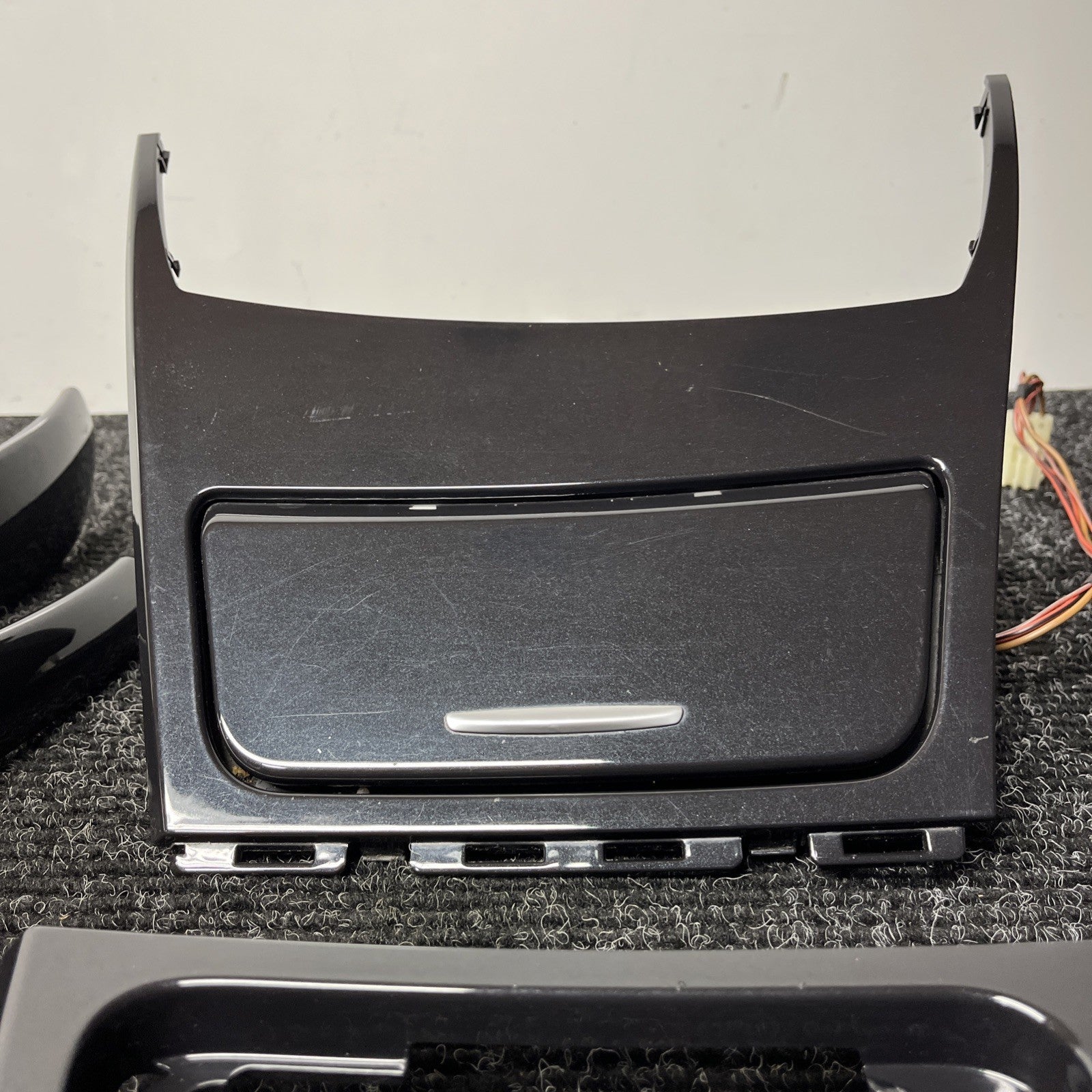☑️ 08-13 OEM BMW E82 E88 135 128 Gloss Black Dash Door Interior Trim SET