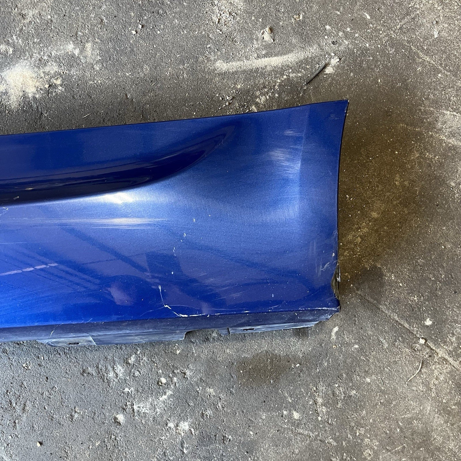 ☑️ 07-13 OEM BMW E92 E93 328 335 Left Driver Side Skirt Rocker Panel Lemans Blue