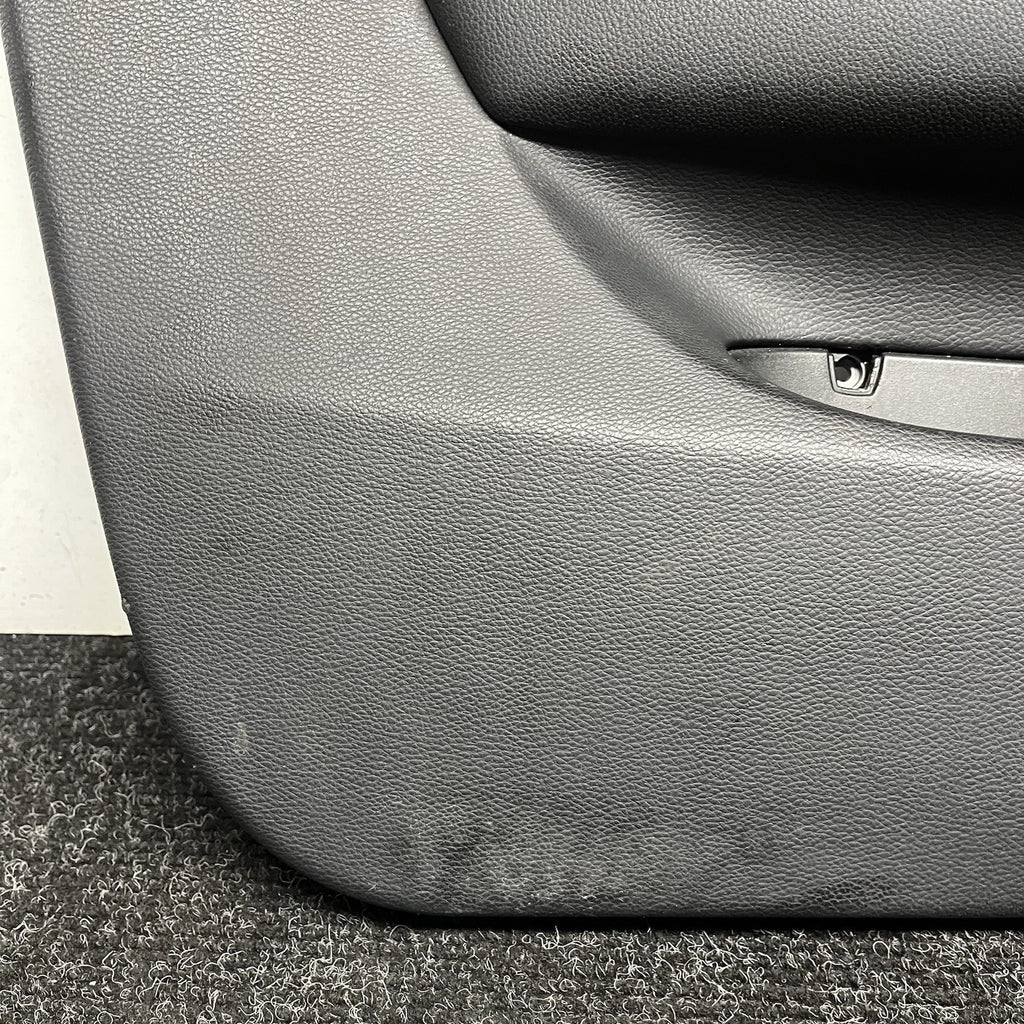☑️ 08-13 BMW E88 E82 135i 128i Front Driver Door Card Panel Vinyl Oyster