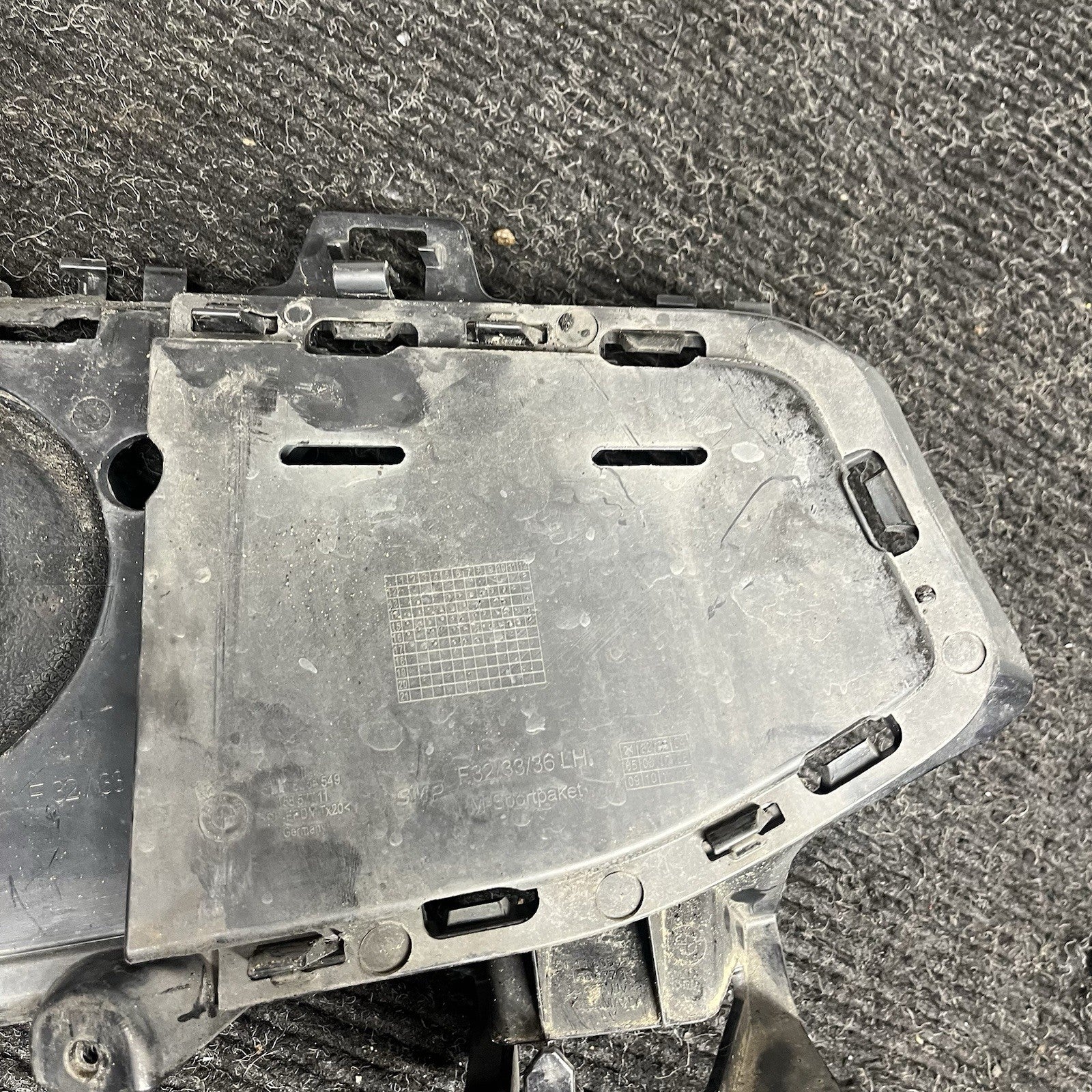 ☑️ Oem Bmw 4 Series F32 F36 Front Bumper Inner Grill Cover Left Side 8054549