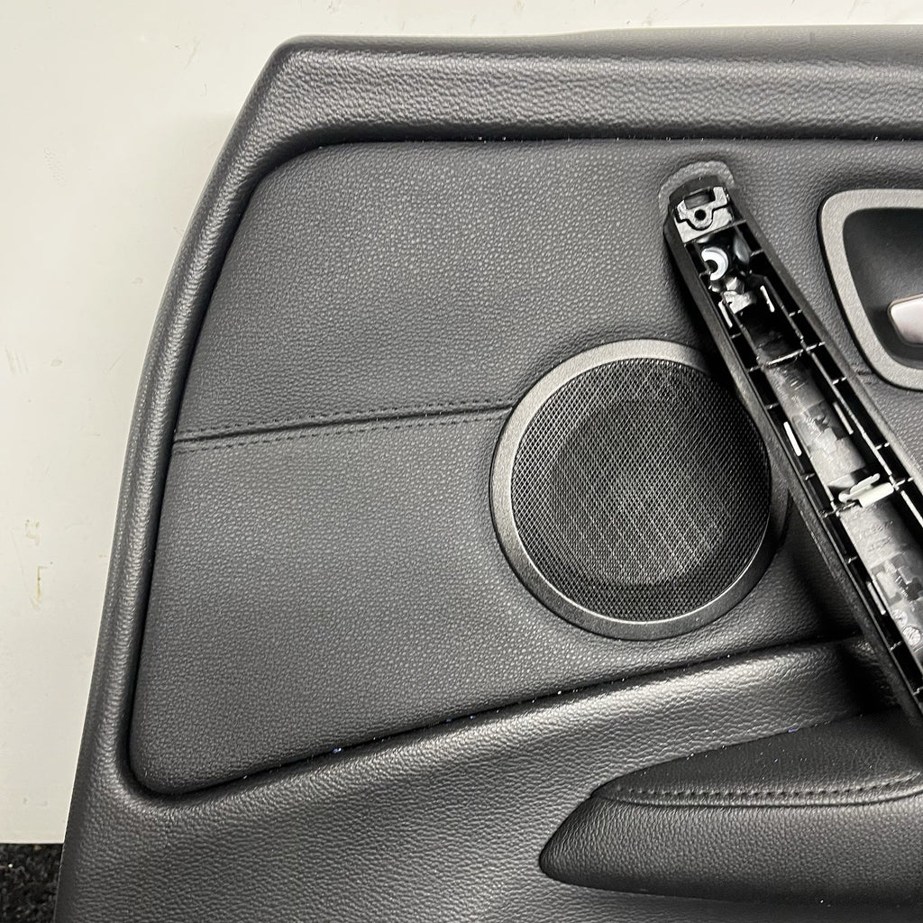 ☑️ 08-13 BMW E88 E82 135i 128i Front Passenger Door Card Panel Vinyl Black