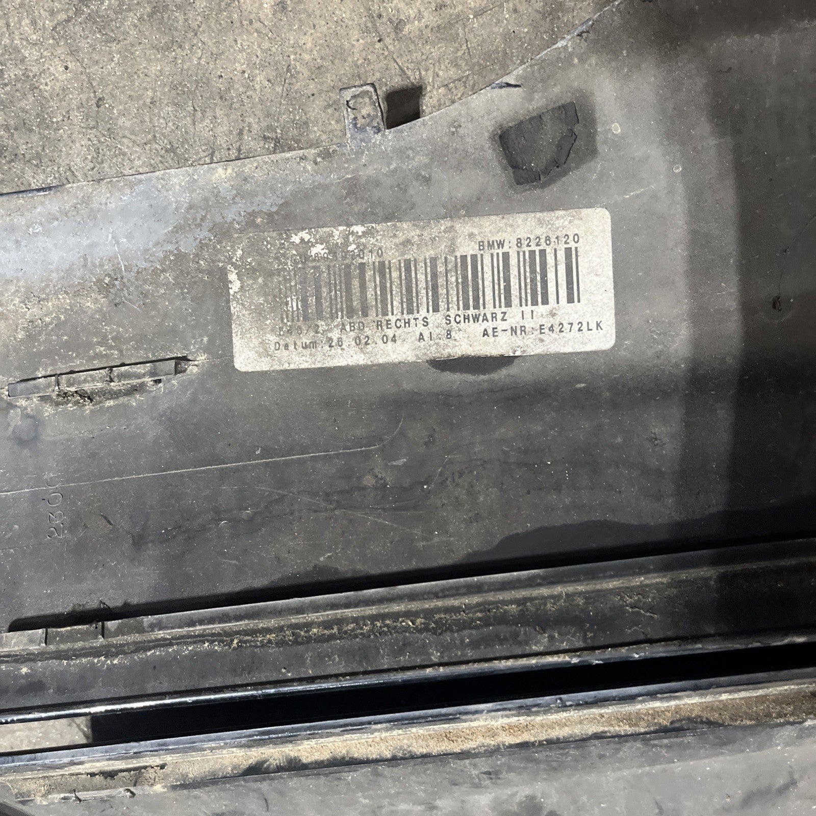 ☑️ 00-06 Bmw E46 3 Series 2dr PAIR LR MTech Rocker Skirt Panel Molding Oem