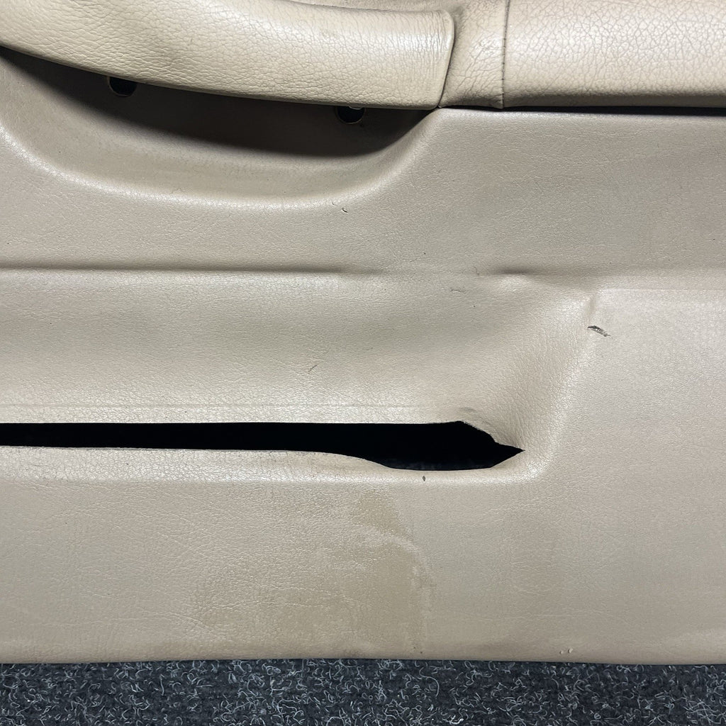 ☑️ 1994-99 BMW E36 PASSENGER SIDE DOOR PANEL RIGHT BEIGE CARD CONVERTIBLE COUPE