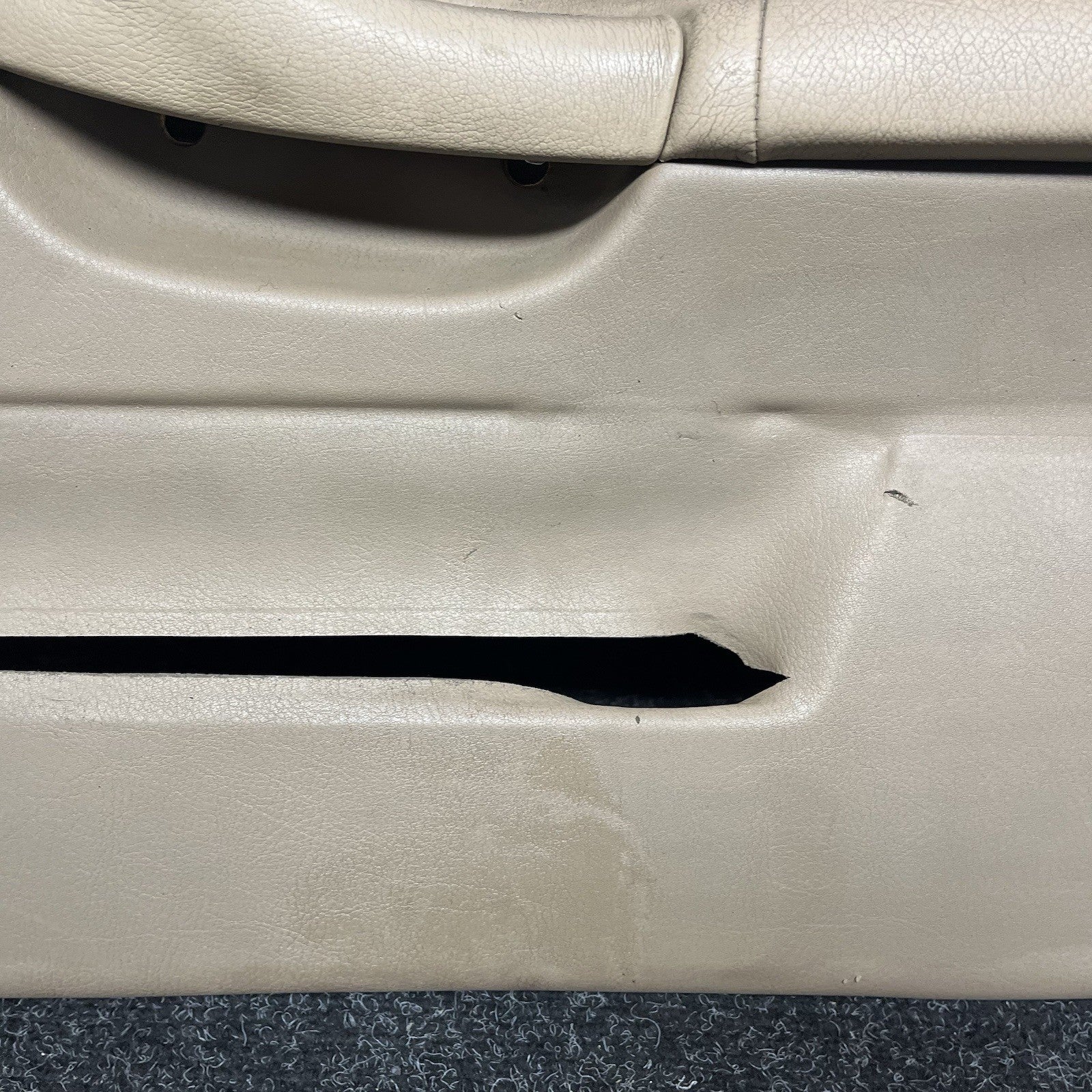 ☑️ 1994-99 BMW E36 PASSENGER SIDE DOOR PANEL RIGHT BEIGE CARD CONVERTIBLE COUPE