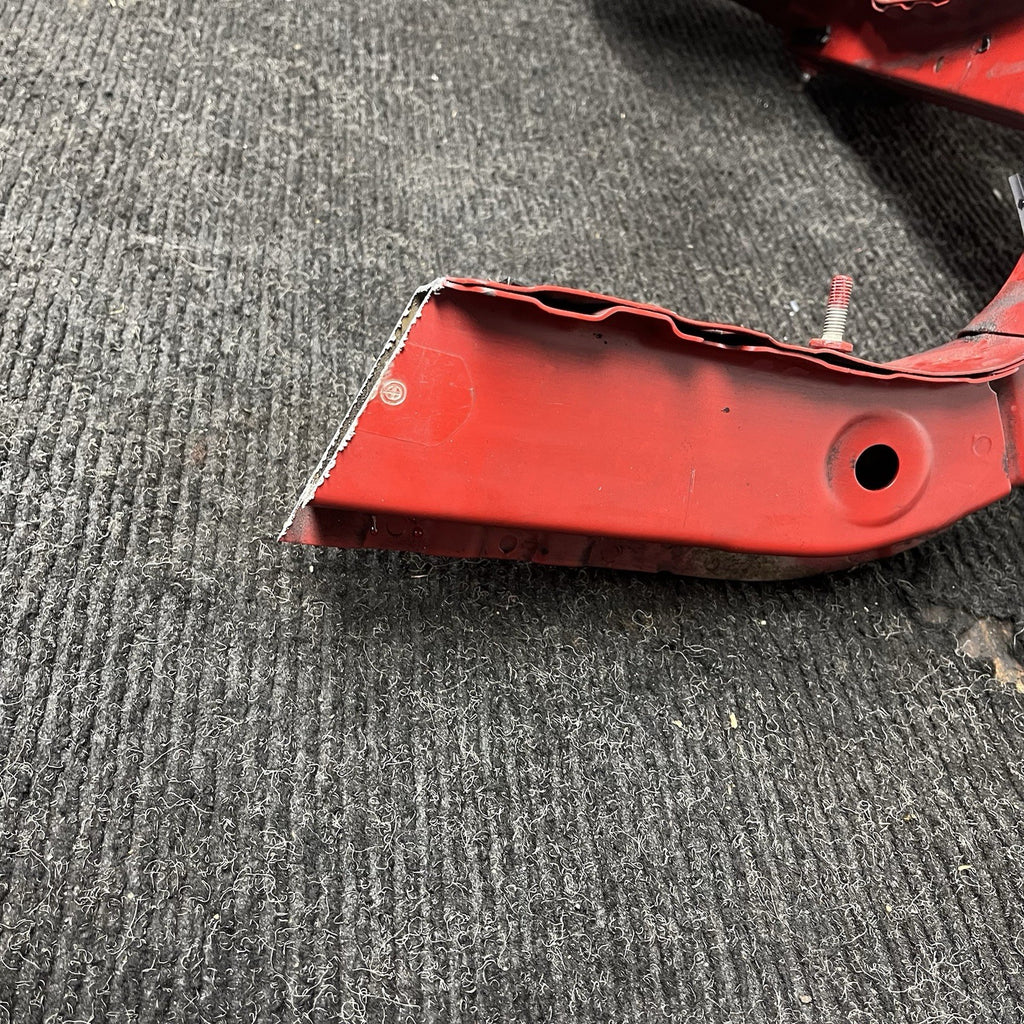 ☑️ 12-18 BMW F30 320i 328i 335i FRONT RIGHT PASSENGER SIDE FRAMERAIL CUT RED OEM