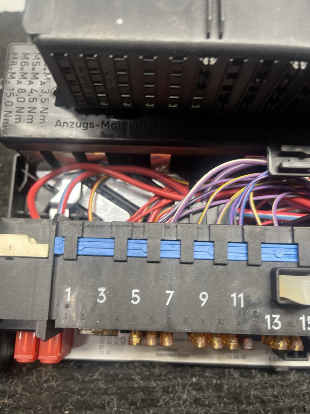 ☑️ 00-05 BMW 3 Series E46 OEM Fuse box block panel with fuses & relays 8 364 542