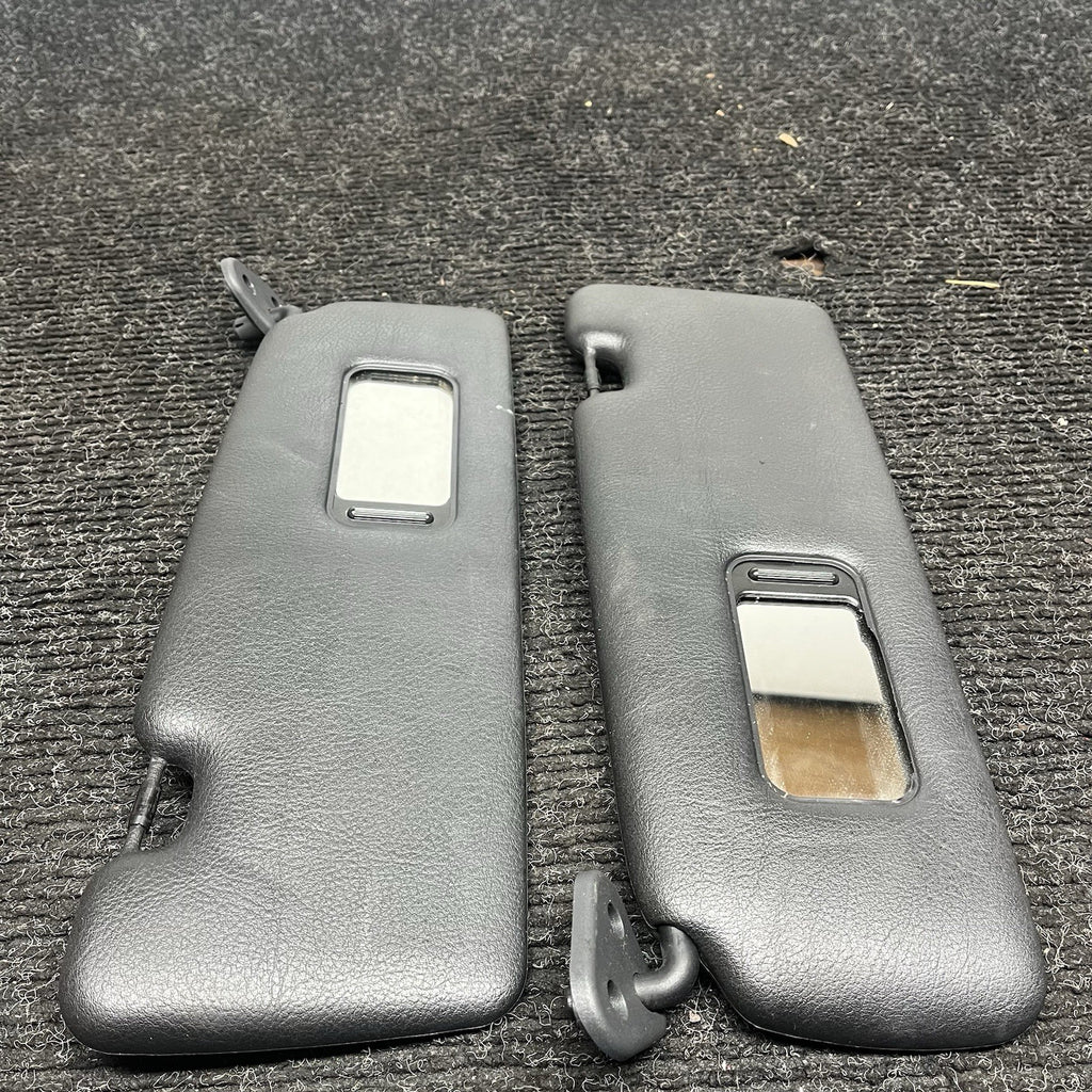 ☑️ 01-06 BMW E46 3-SERIES CONVERTIBLE SET OF 2 FRONT LEFT & RIGHT SUN VISOR OEM