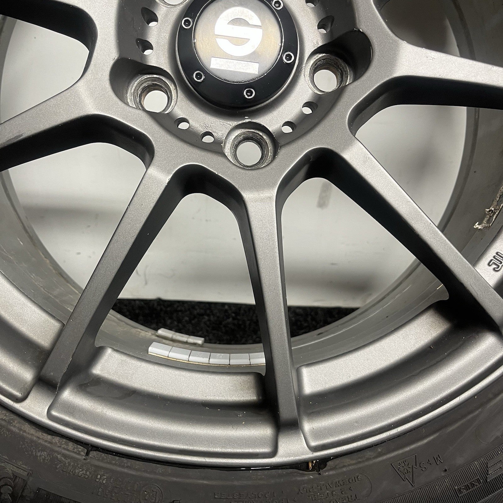 ☑️ Sparco OZ Racing Assetto Gara Wheel 17x7.5  ET45 5x100 Alloy Rim Gray