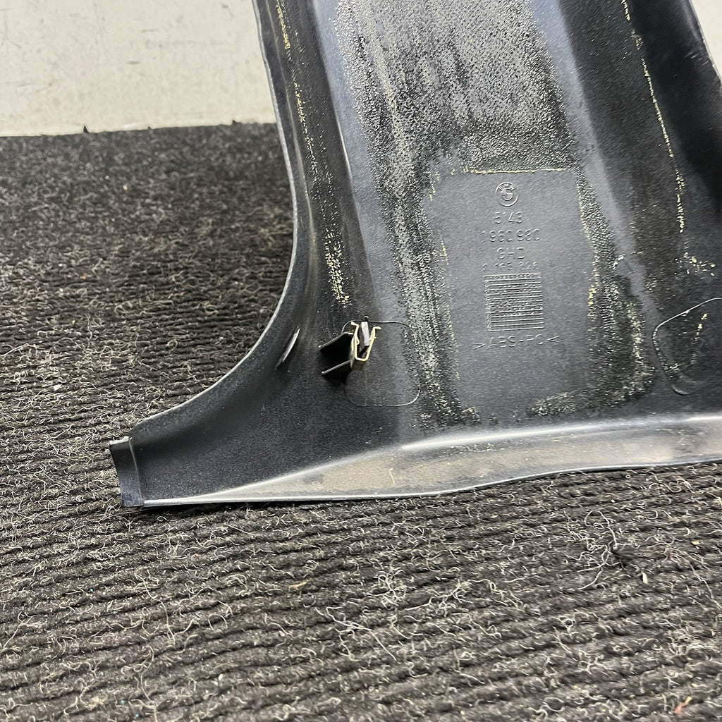☑️ 1992-1998 OEM BMW E36 M3 325 318 SEDAN PASSENGER B PILLAR INTERIOR TRIM PANEL