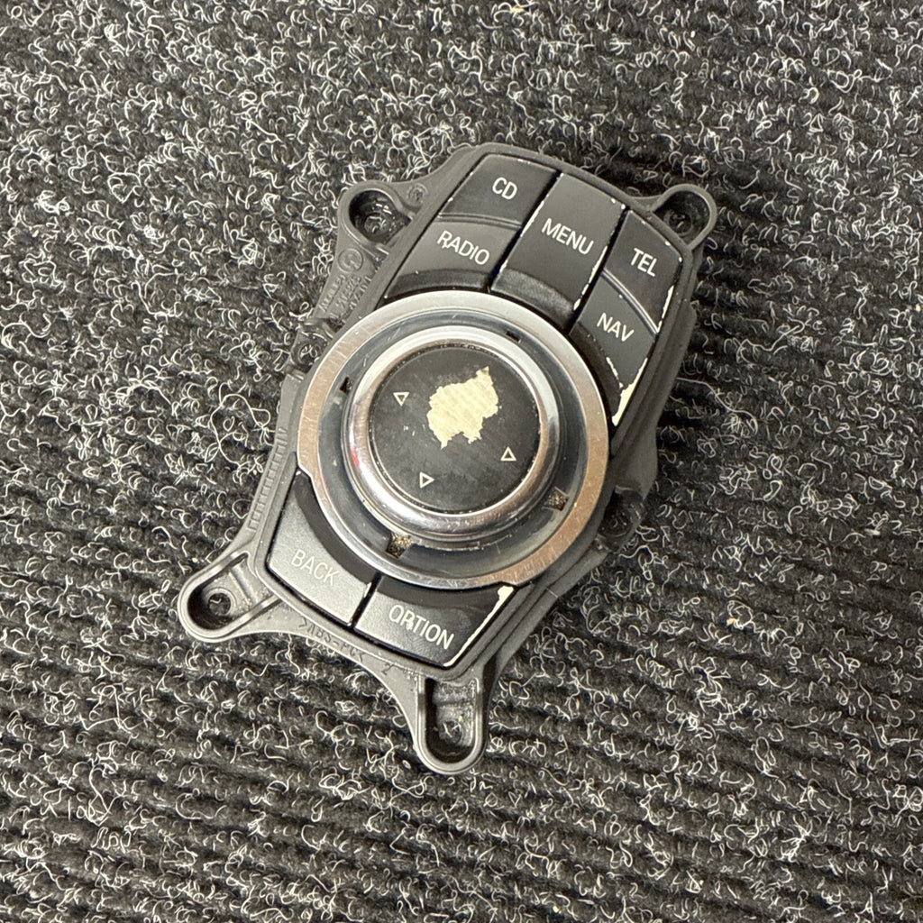 ☑️09-13 BMW E90 E92 E93 335 CIC NAVIGATION MENU IDRIVE MEDIA SWITCH KNOB 9213311