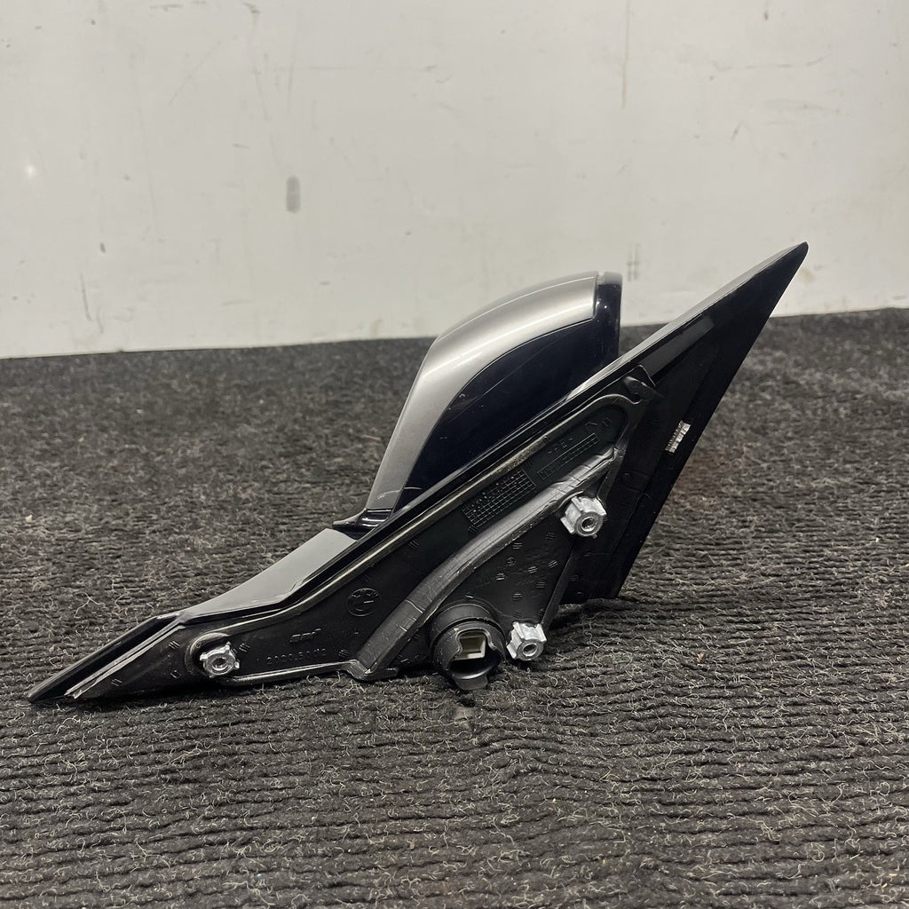 ☑️ 14-20 OEM BMW F22 F23 F87 M240 Passenger Side Mirror Heated Auto Dim Gray