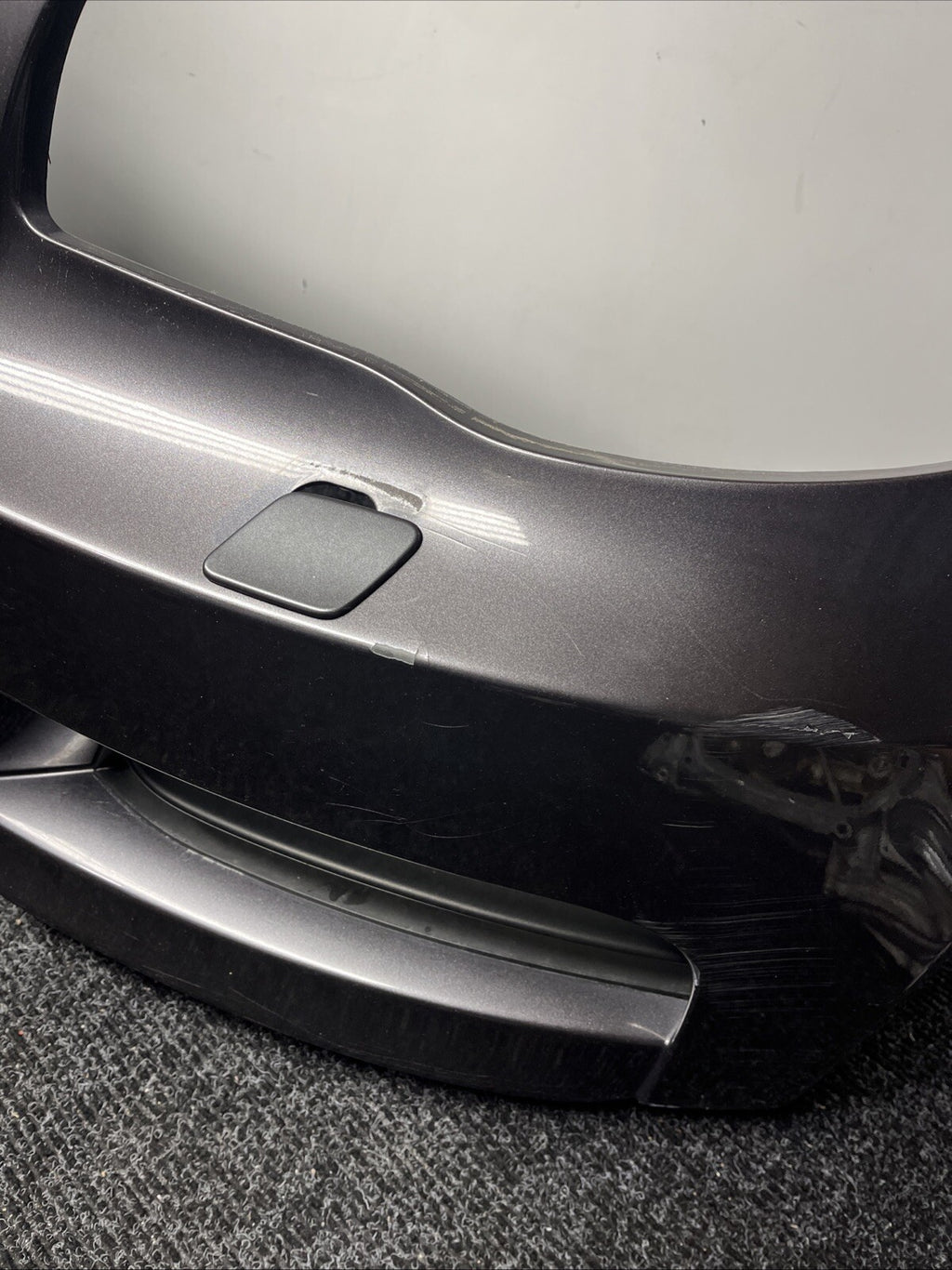 ☑️ 08-13 OEM BMW E82 E88 135 Front Bumper M Sport Sparkling Metallic A22/7 *NOTE