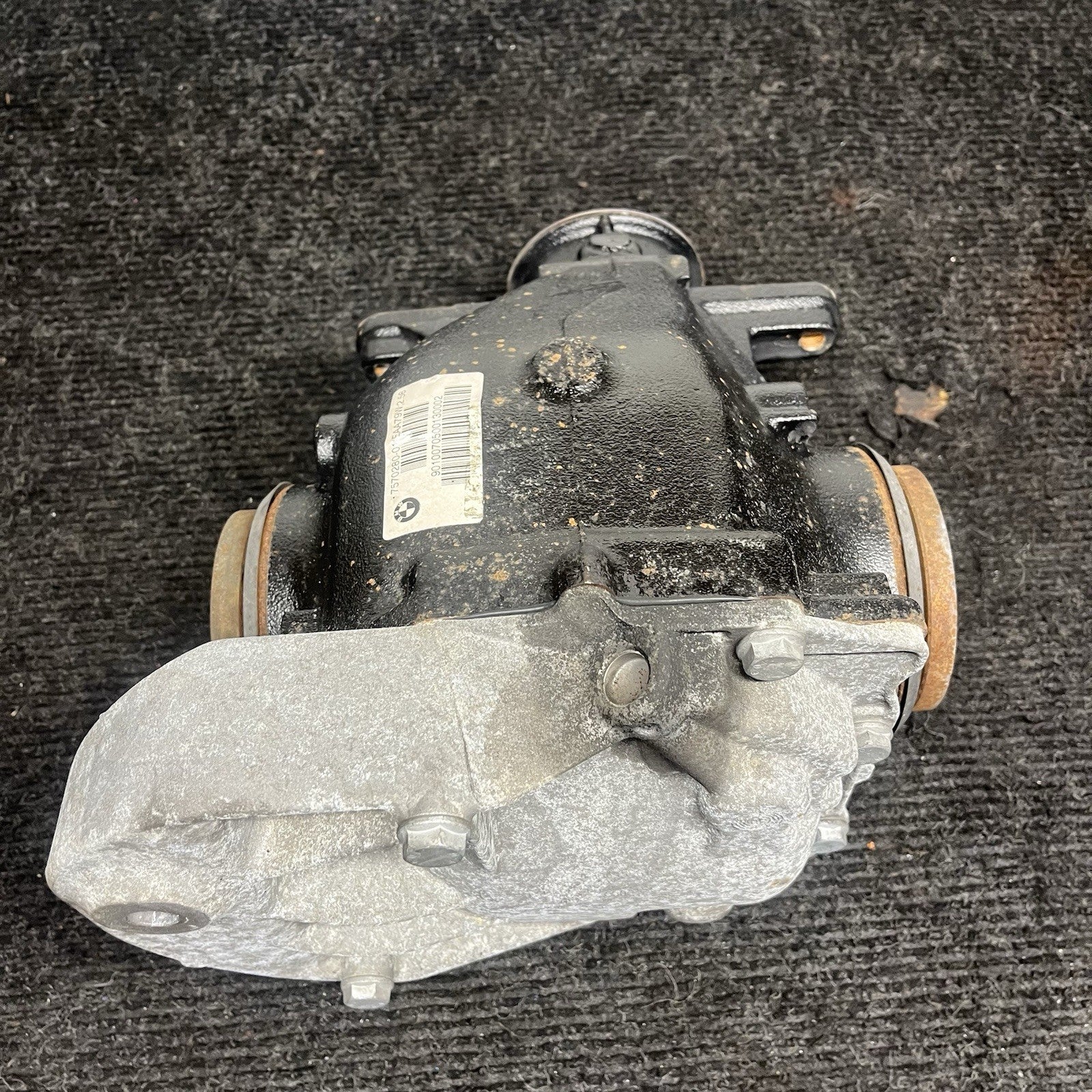 ☑️ 08-13 OEM BMW E82 135i DCT RWD Rear Axle Carrier Differential Ratio 2.56 69k