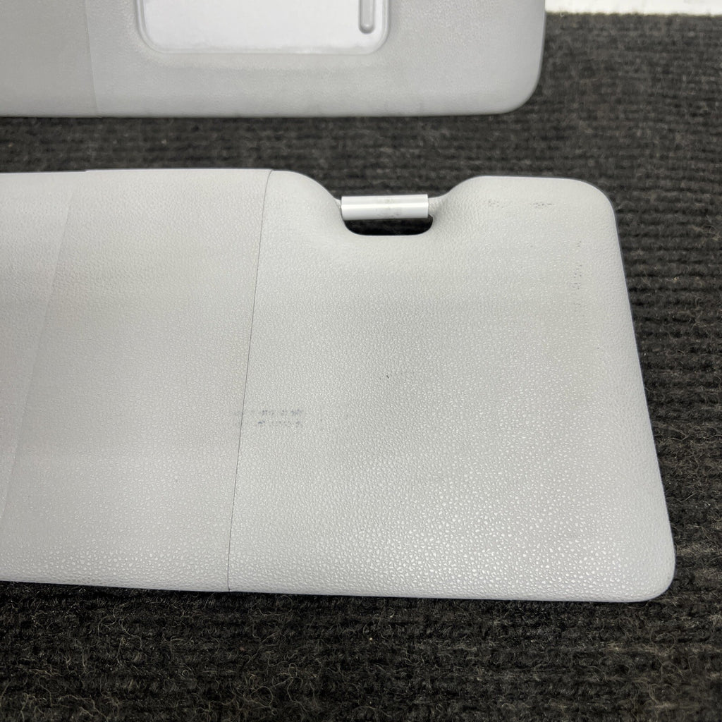 ☑️ BMW E82 128 135 Left Driver Upper Sun Shade Visor Blind Trim Set Cover Oem