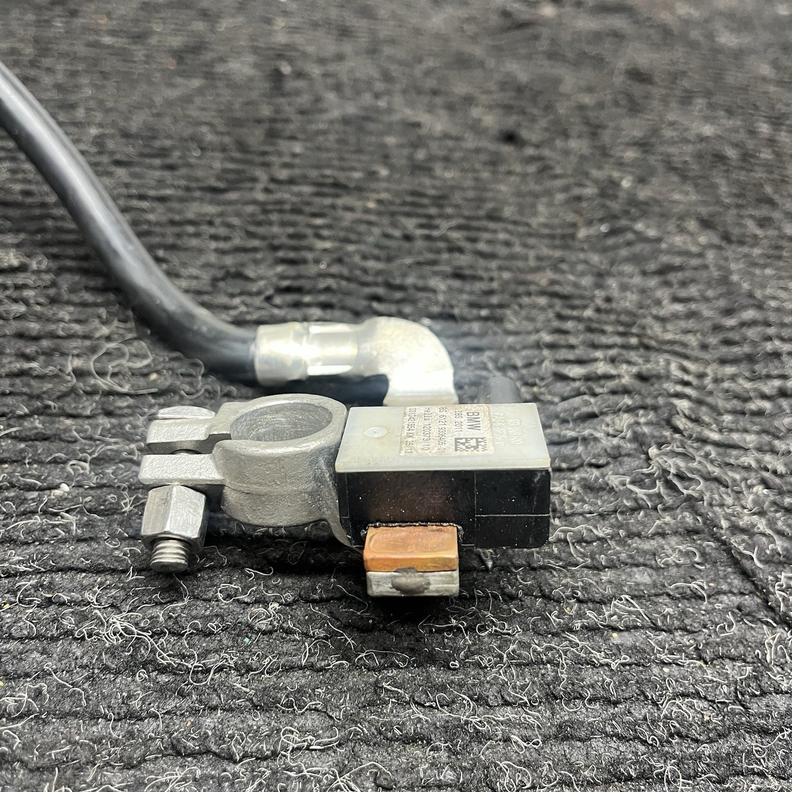 ☑️ 12-20 OEM BMW M2 F22 F30 F32 F33 F36 Negative Cable Terminal IBS Sensor Black