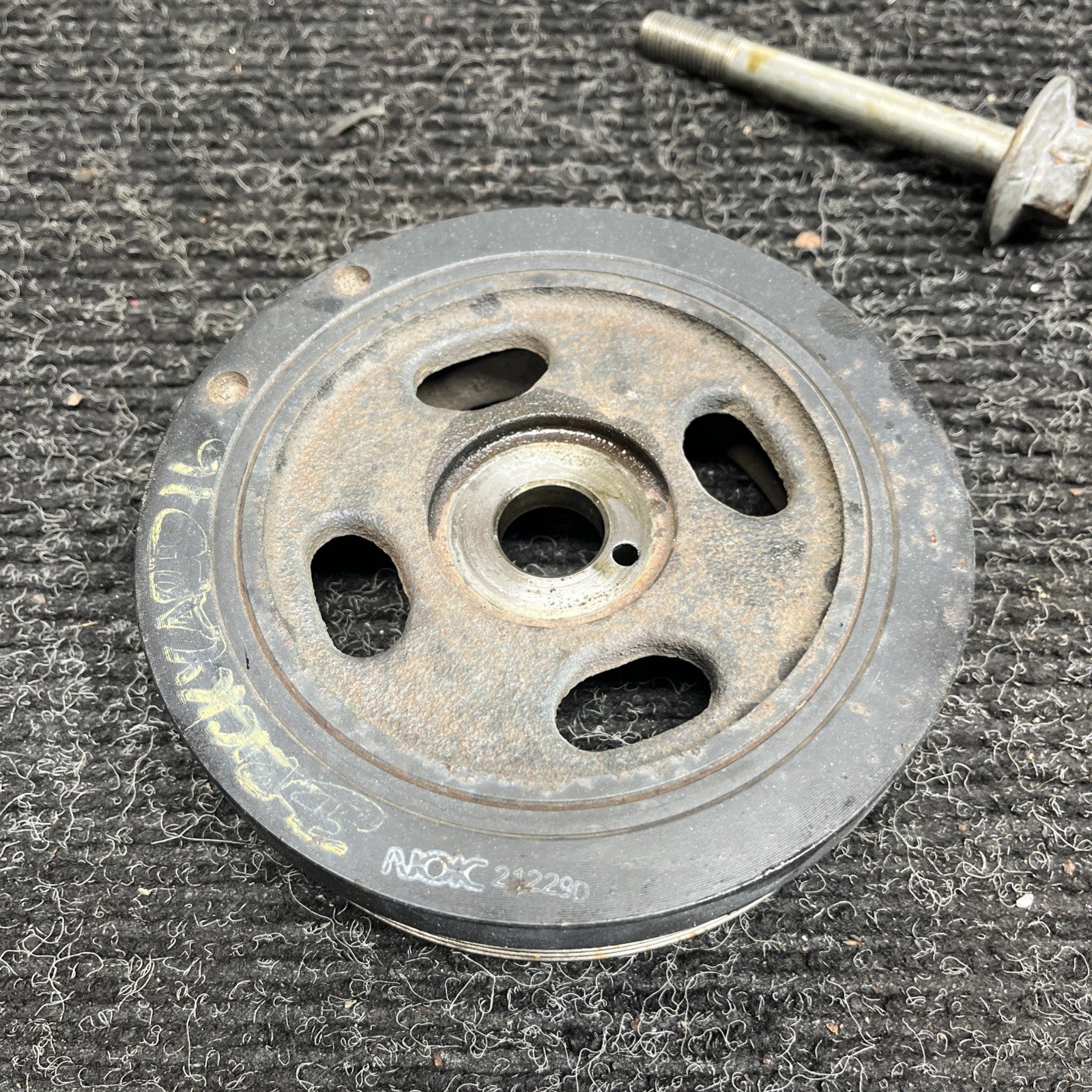 ☑️ 13-17 OEM Subaru BRZ Toyota 86 FRS Crank Pulley Harmonic Balancer Damper