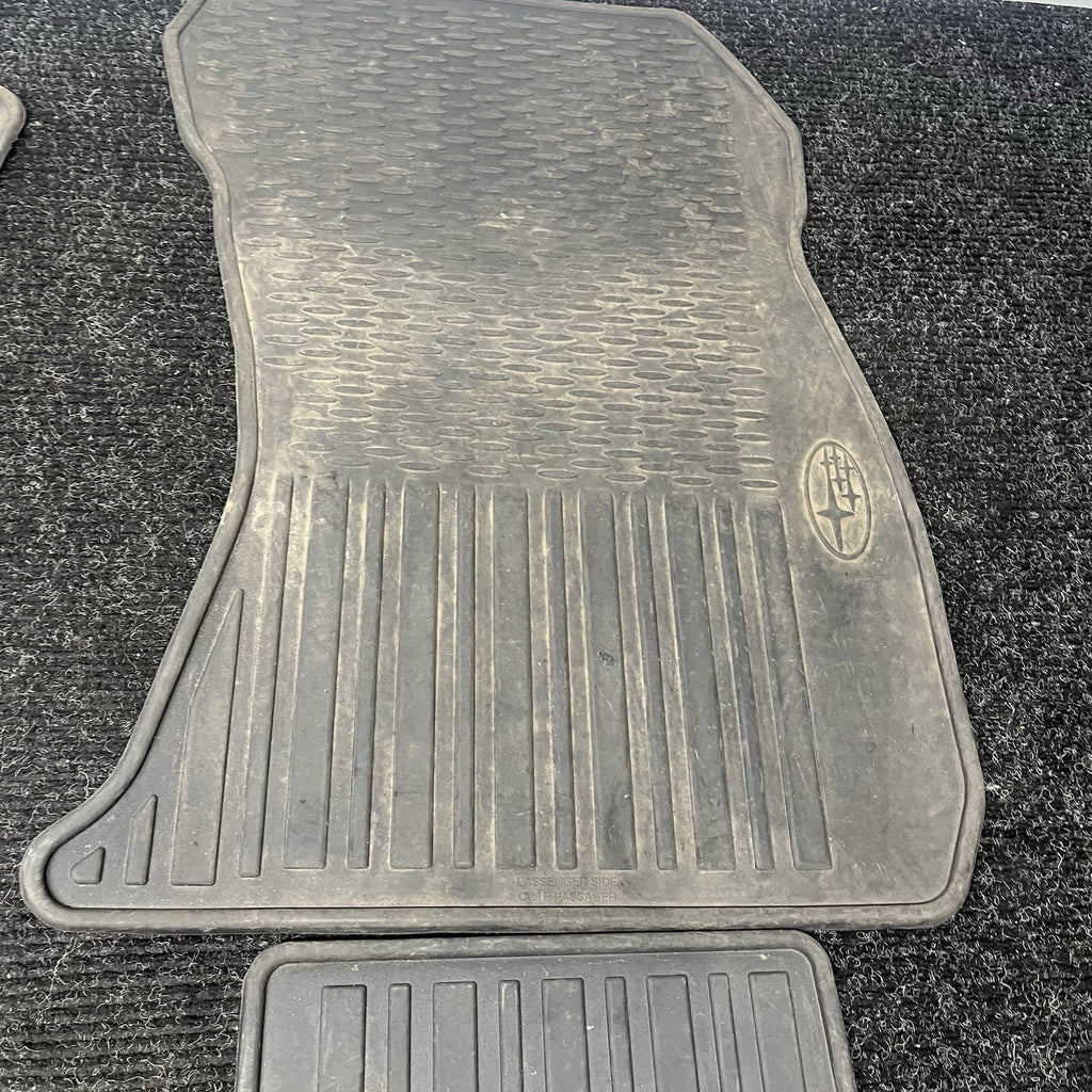 ☑️ SUBARU WRX STI 2.5L 2015 ALL WEATHER RUBBER FLOOR MAT SET J501SVA200 OEM