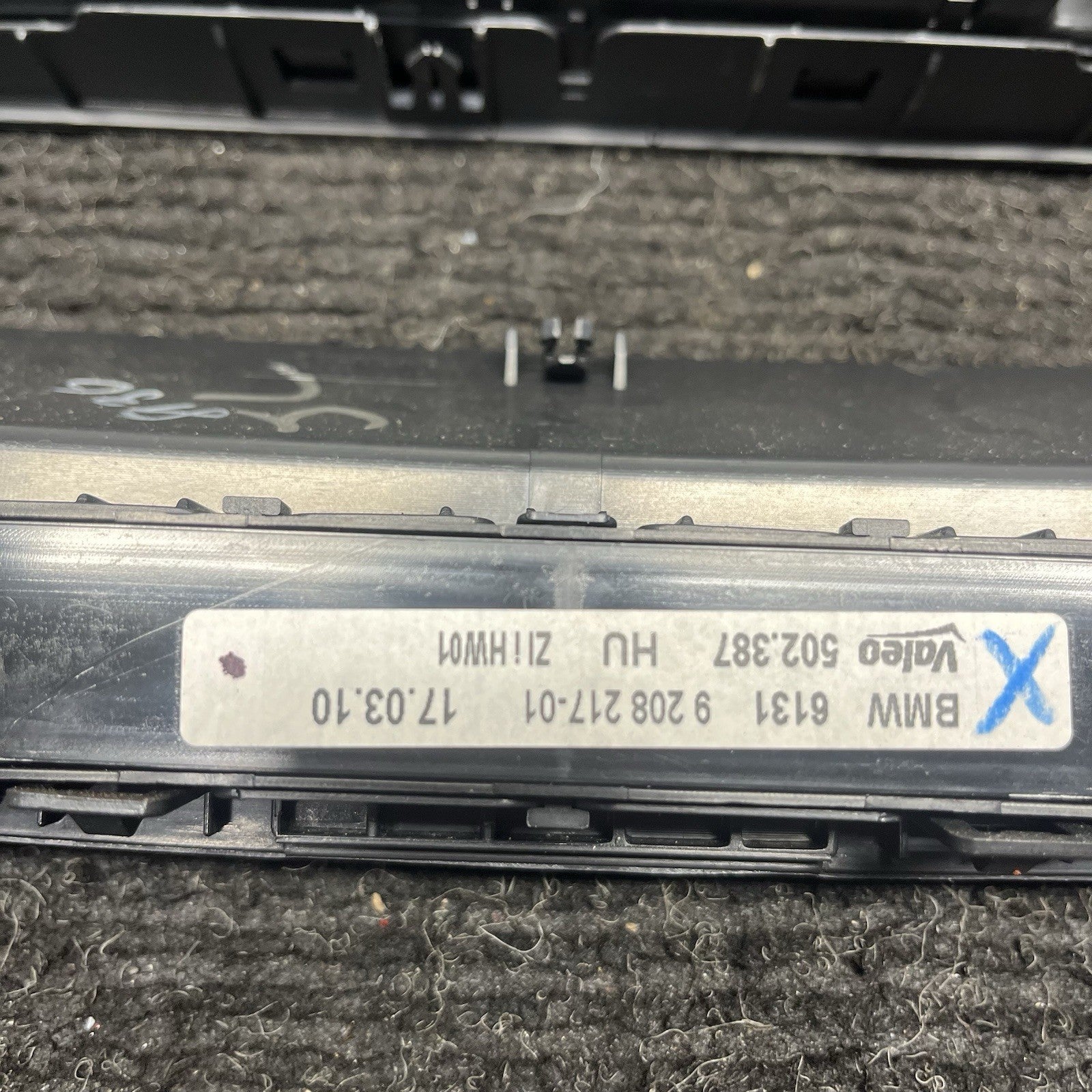 ☑️ 2007 - 2012 BMW X5 E70 CLIMATE CONTROL UNIT 114191 9227924 61319208218