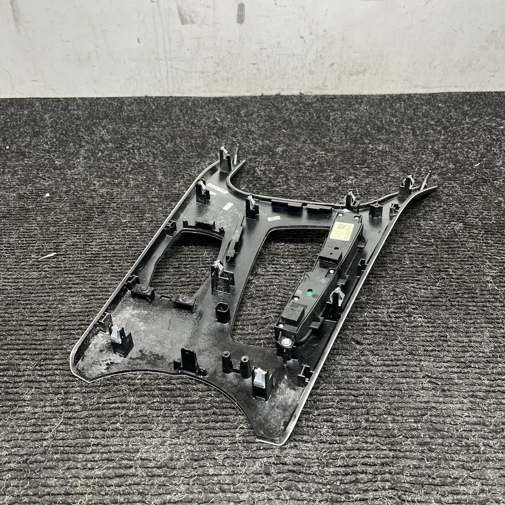 ☑️ 2011-2018 BMW X3 X4 F25 F26 FRONT CENTER CONSOLE SHIFTER TRIM PANEL ALUMINUM
