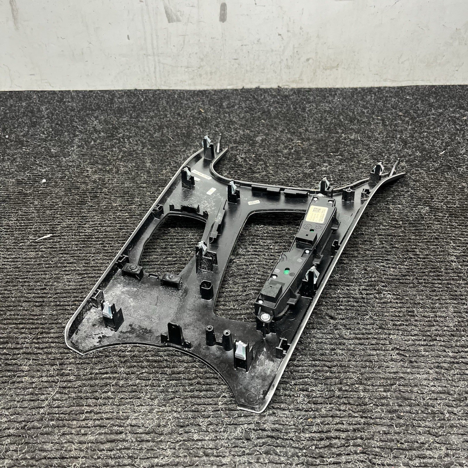 ☑️ 2011-2018 BMW X3 X4 F25 F26 FRONT CENTER CONSOLE SHIFTER TRIM PANEL ALUMINUM