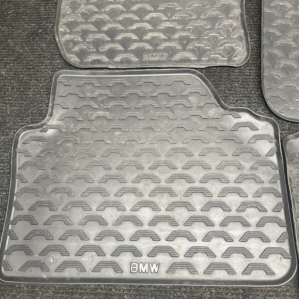 ☑️ BMW 06-12 3-Series Original E90 All-Weather Rubber Floor Mat OEM Front Rear