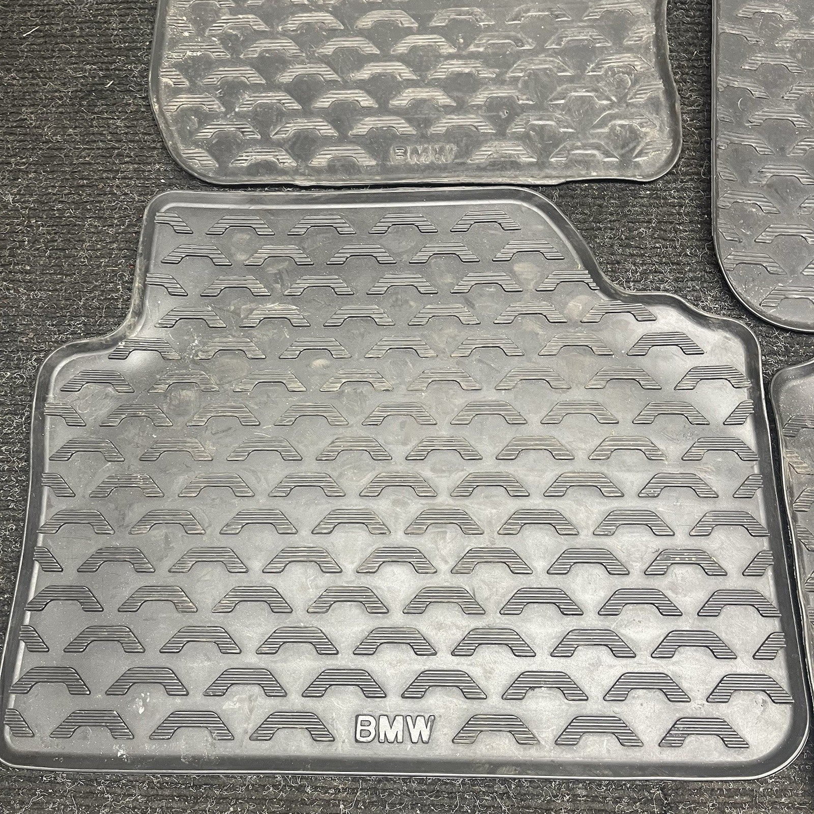 ☑️ BMW 06-12 3-Series Original E90 All-Weather Rubber Floor Mat OEM Front Rear