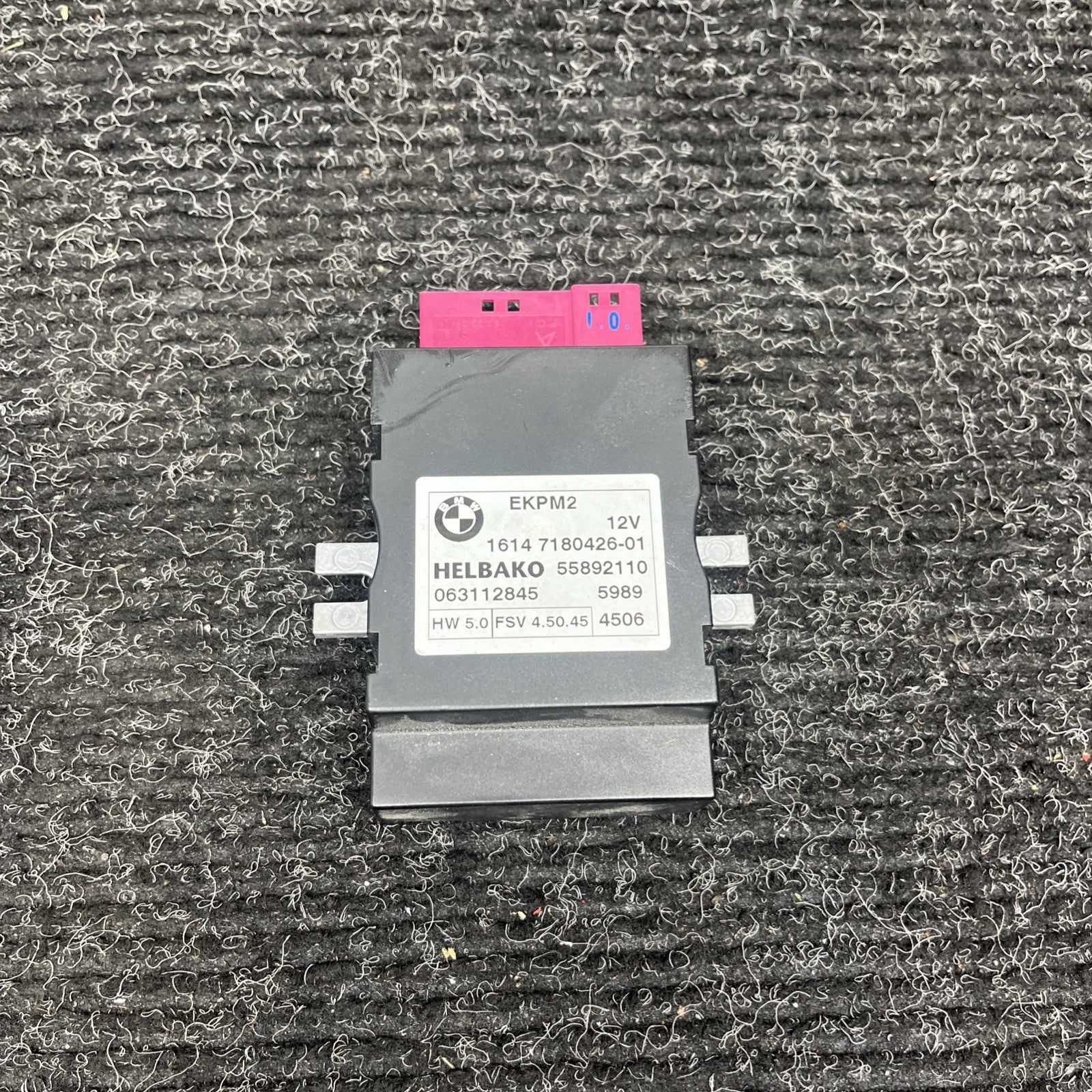 ☑️BMW Fits 1/3/5/6/X Series FuelPump Control Module Unit EKPM2 Hella OEM 7180427