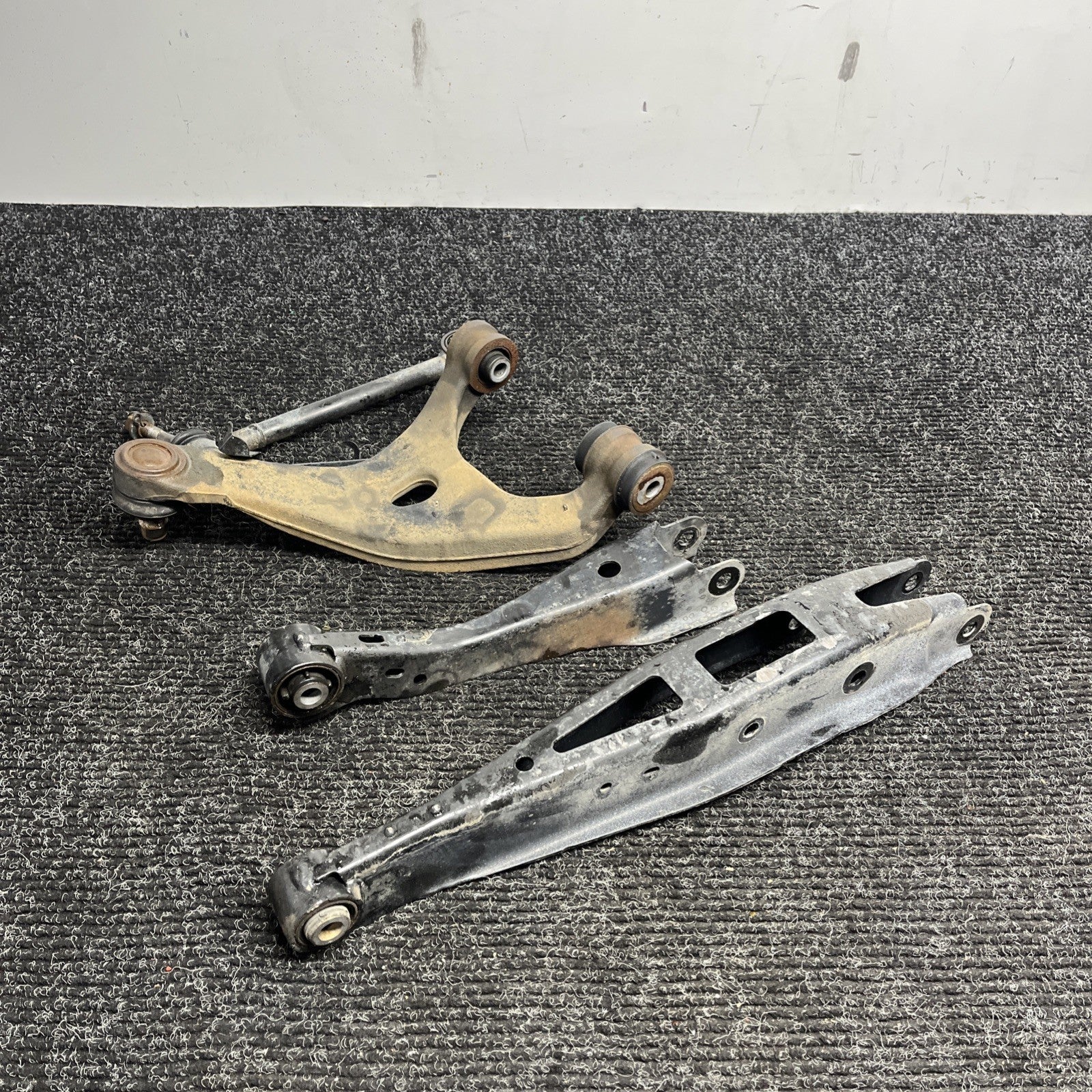 ☑️ 13-20 SUBARU BRZ DRIVER LEFT REAR CONTROL ARM SUSPENSION SET OF 4 OEM