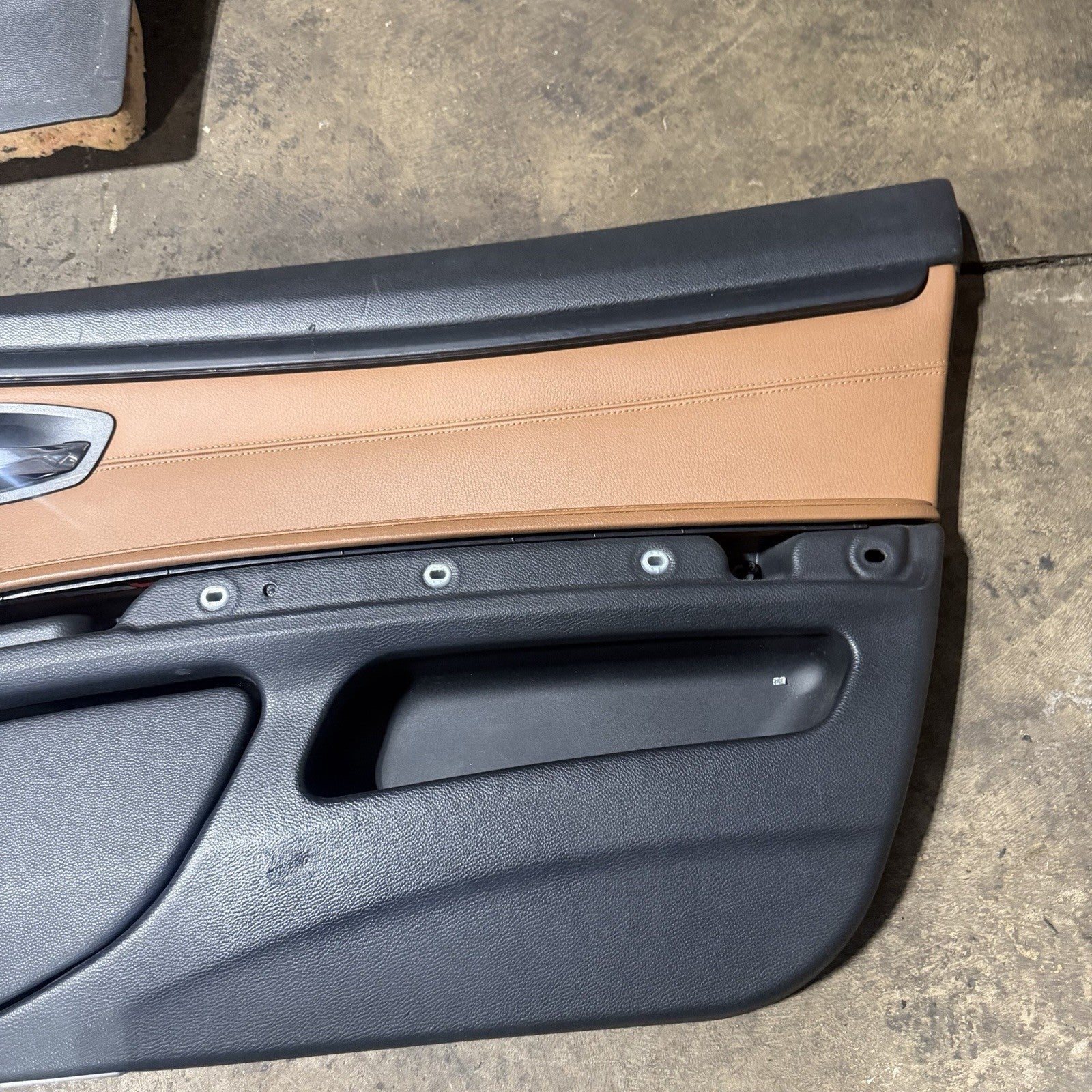 ☑️ 07-13 BMW E93 335 Convertible OEM Saddle Brown Interior Seats Complete Heated