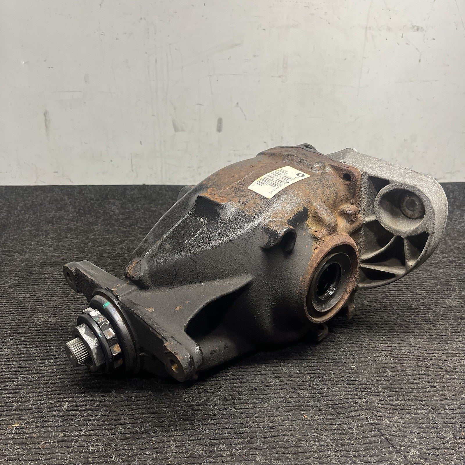 ☑️ 11-13 BMW E70 X5 3.0L TURBO GAS REAR DIFFERENTIAL DIFF CARRIER 3.15 ASSEMBLY