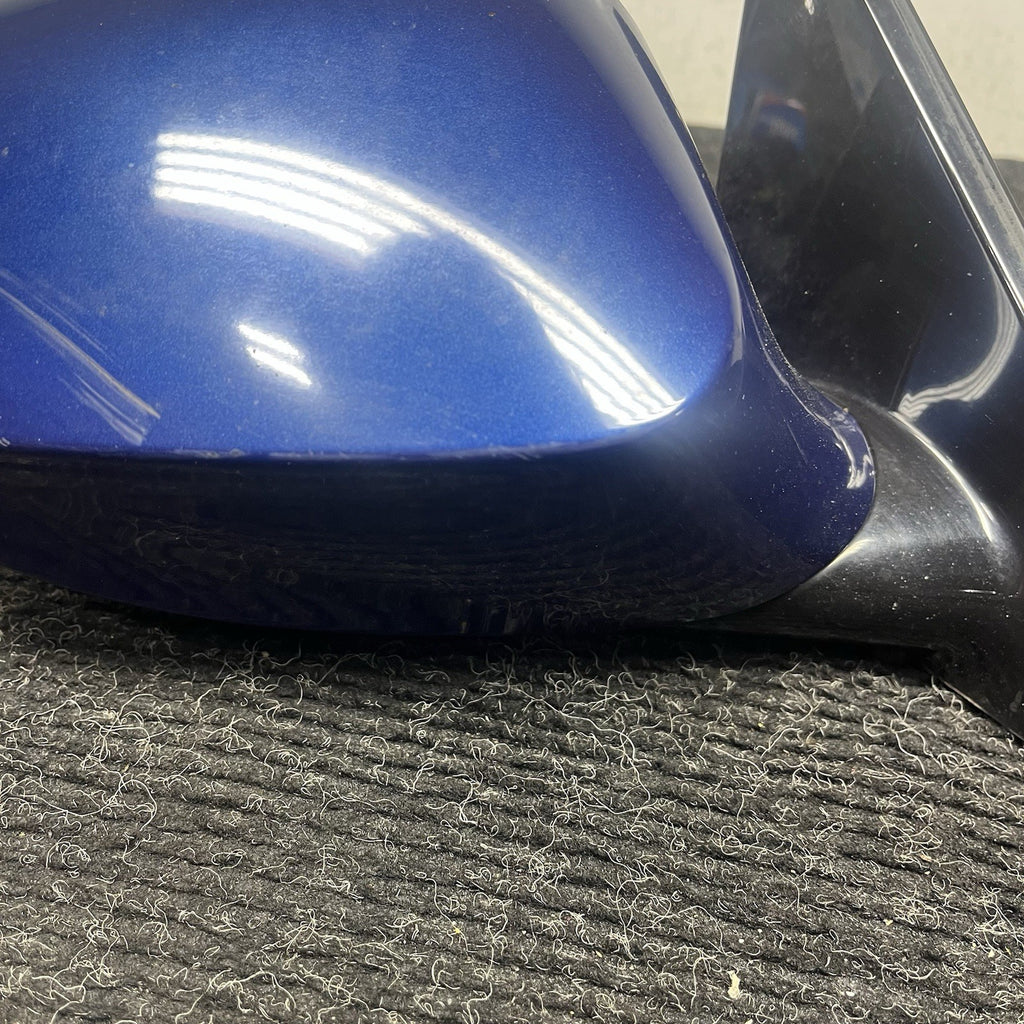 ☑️ 11-13 BMW E82 E88 OEM PASSENGER RIGHT SIDE DOOR POWER FOLD MIRROR BLUE