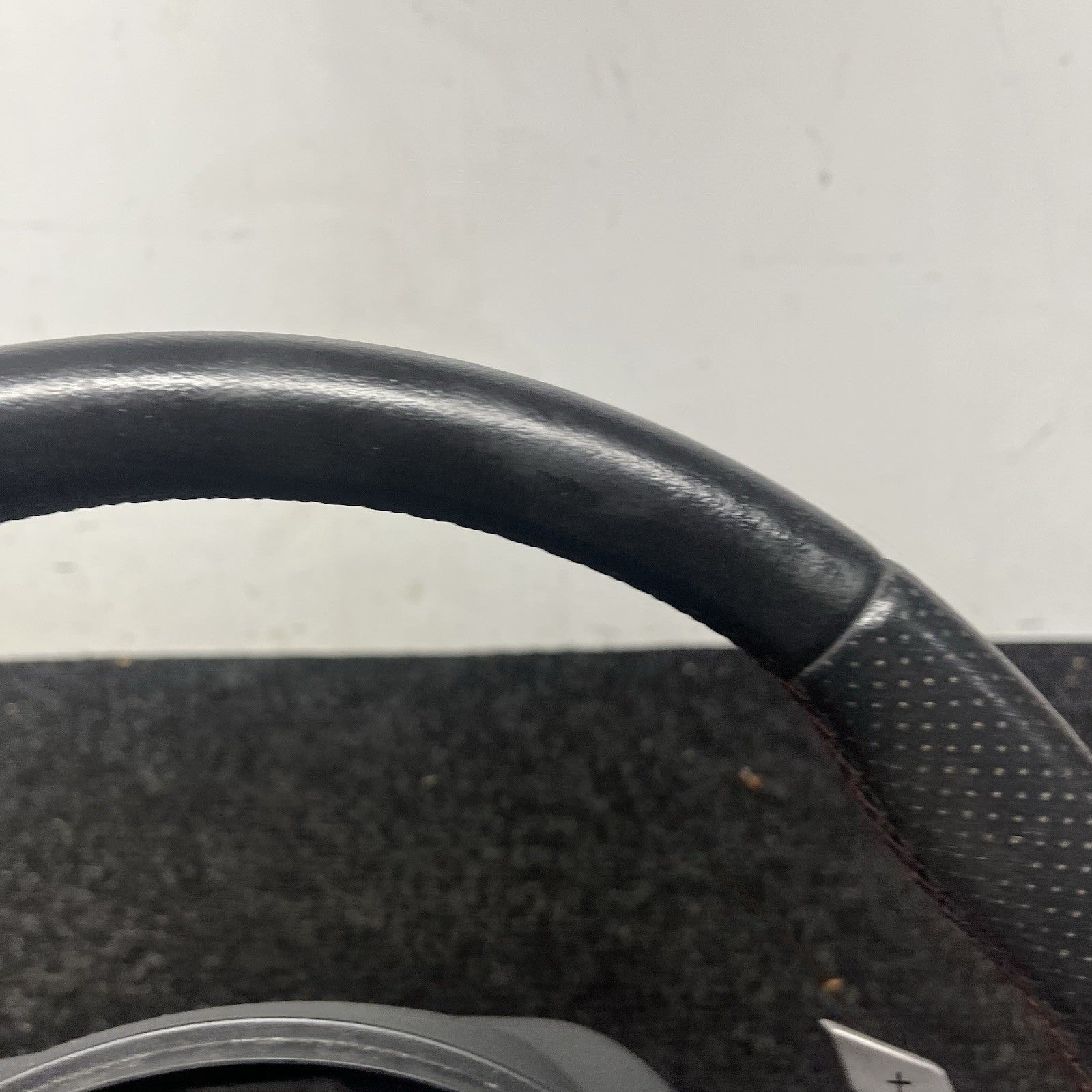 ☑️ 2013-2016 SCION FRS Subaru BRZ OEM Steering wheel Red Stitched Shift Paddles