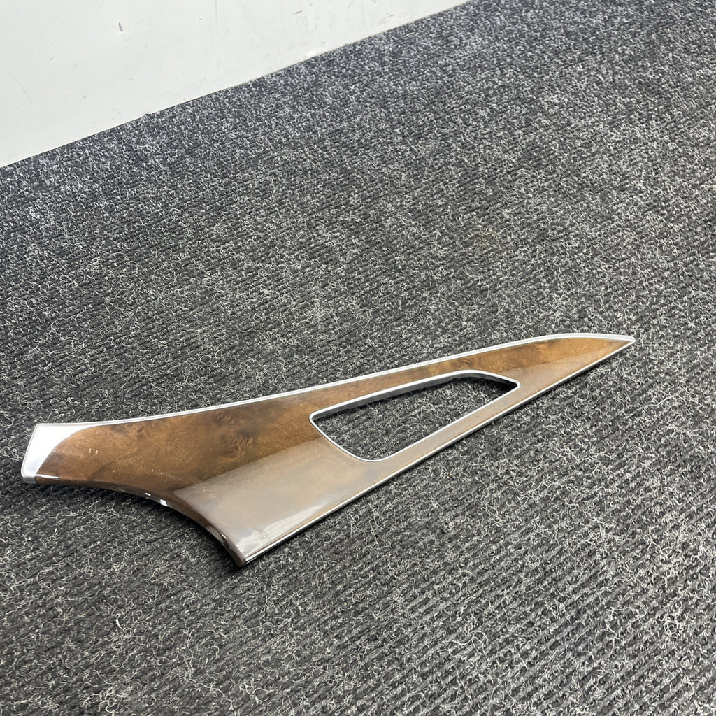 ☑️ 2012-2018 Audi A6 S6 Front Passenger Door Panel Trim Wood Grain Right