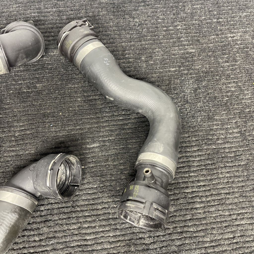 ☑️ 2011-2013 BMW E82 E90 E92 E93 N55 Upper & Lower Radiator Coolant Hose Pipe