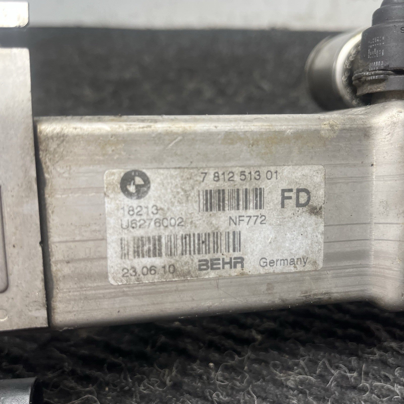 ☑️ BMW X5 E70 3.0L DIESEL M57Y ENGINE EGR EXHAUST GAS RECIRCULATION VALVE COOLER