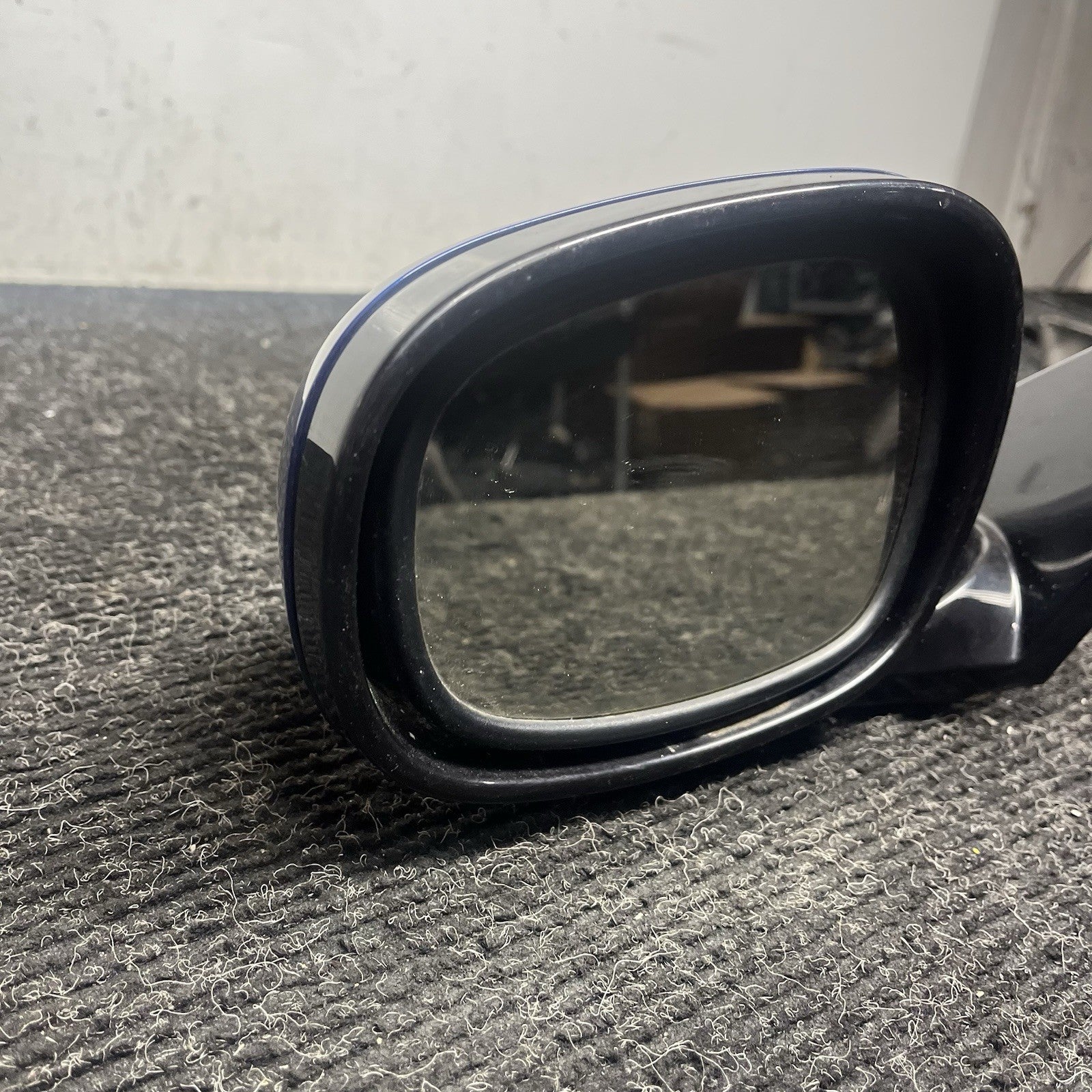 ☑️ 11-13 BMW E82 E88 OEM DRIVER LEFT SIDE DOOR POWER FOLD MIRROR BLUE