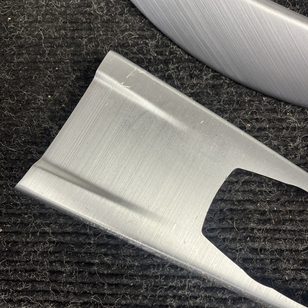 ☑️ 17 BMW 430 F30 F32 BRUSHED ALUMINUM SILVER TRIM MOLDING DASH DOOR SET OEM
