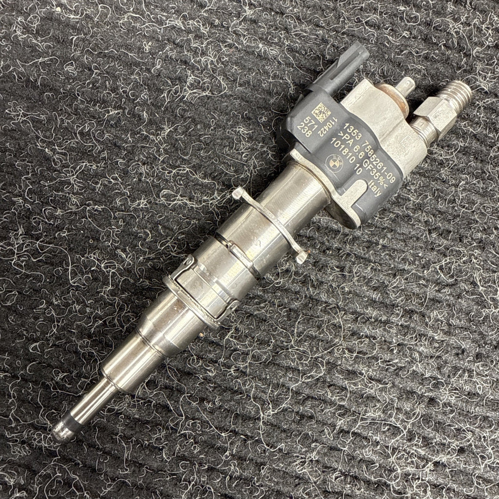 ☑️BMW 135 335 535 OEM ENGINE MOTOR HIGH PRESSURE FUEL INJECTOR N54 N63 INDEX 09